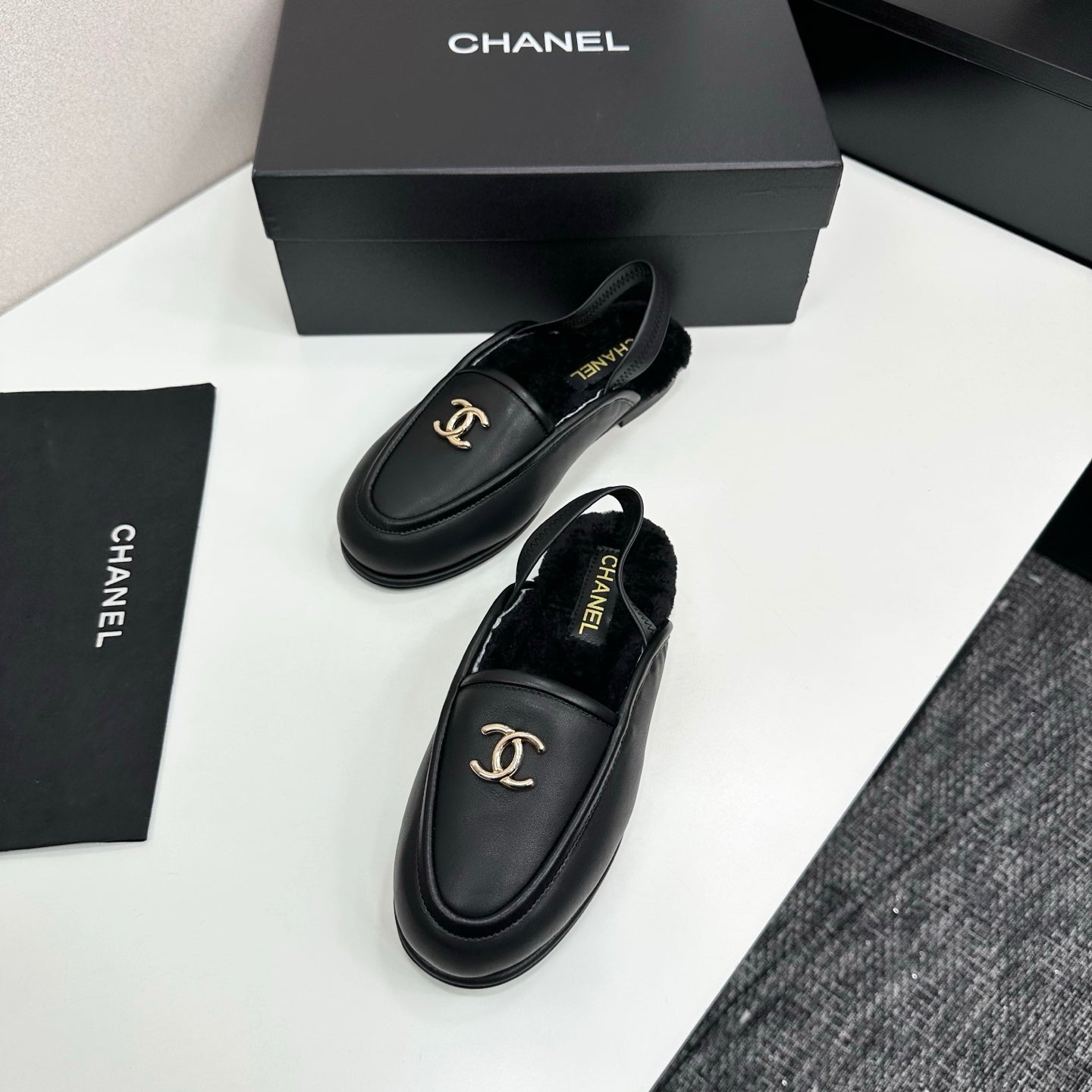 C 25 Casual suede slippers with fleece lining(KHAKI/BLACK/BROWN/BEIGI)