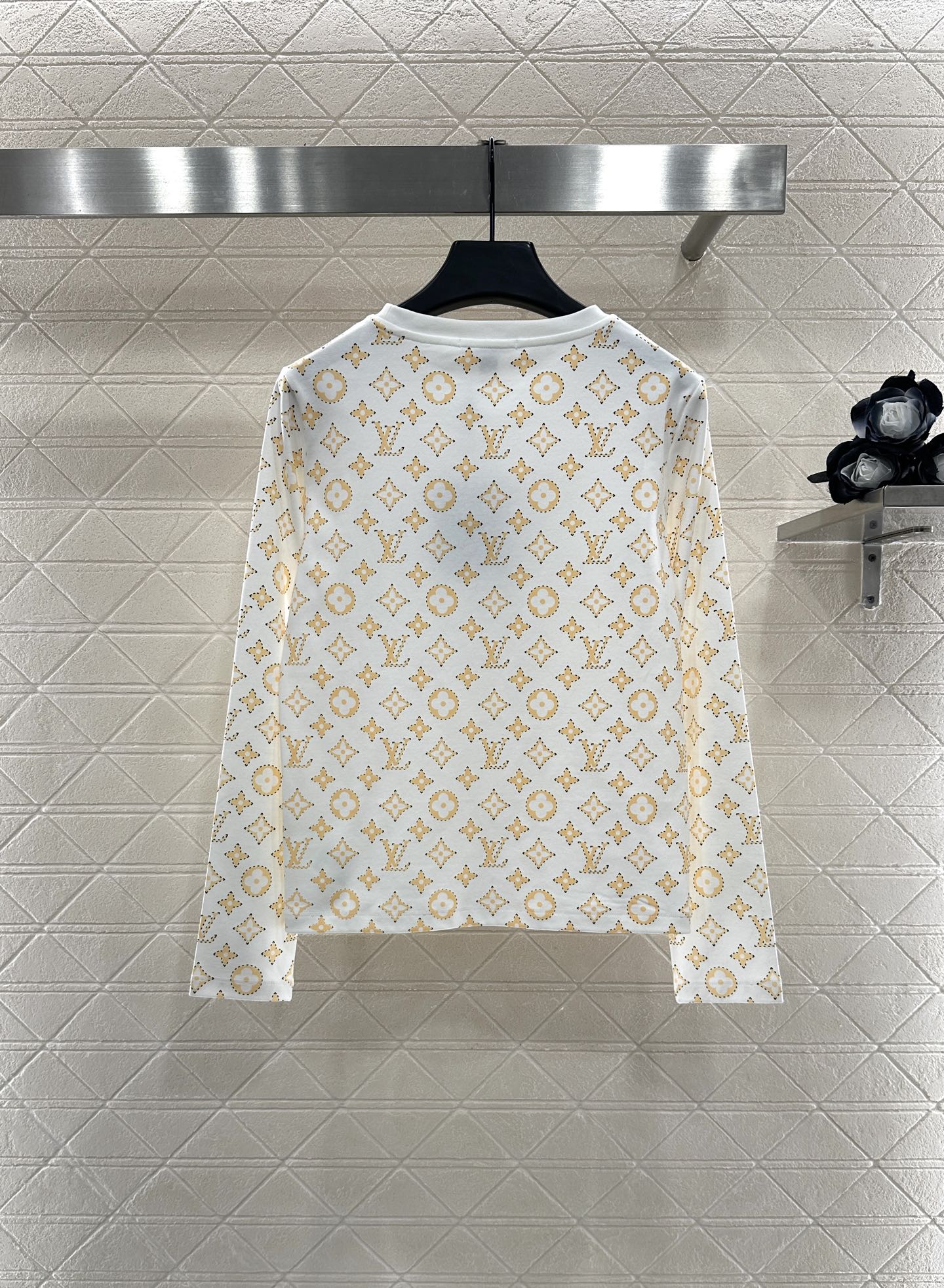 L 25 Cotton printed chain long sleeves