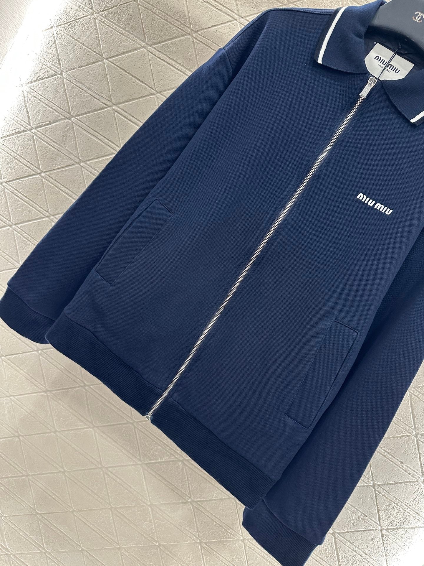 Mi 25 Zipper lapel casual jacket