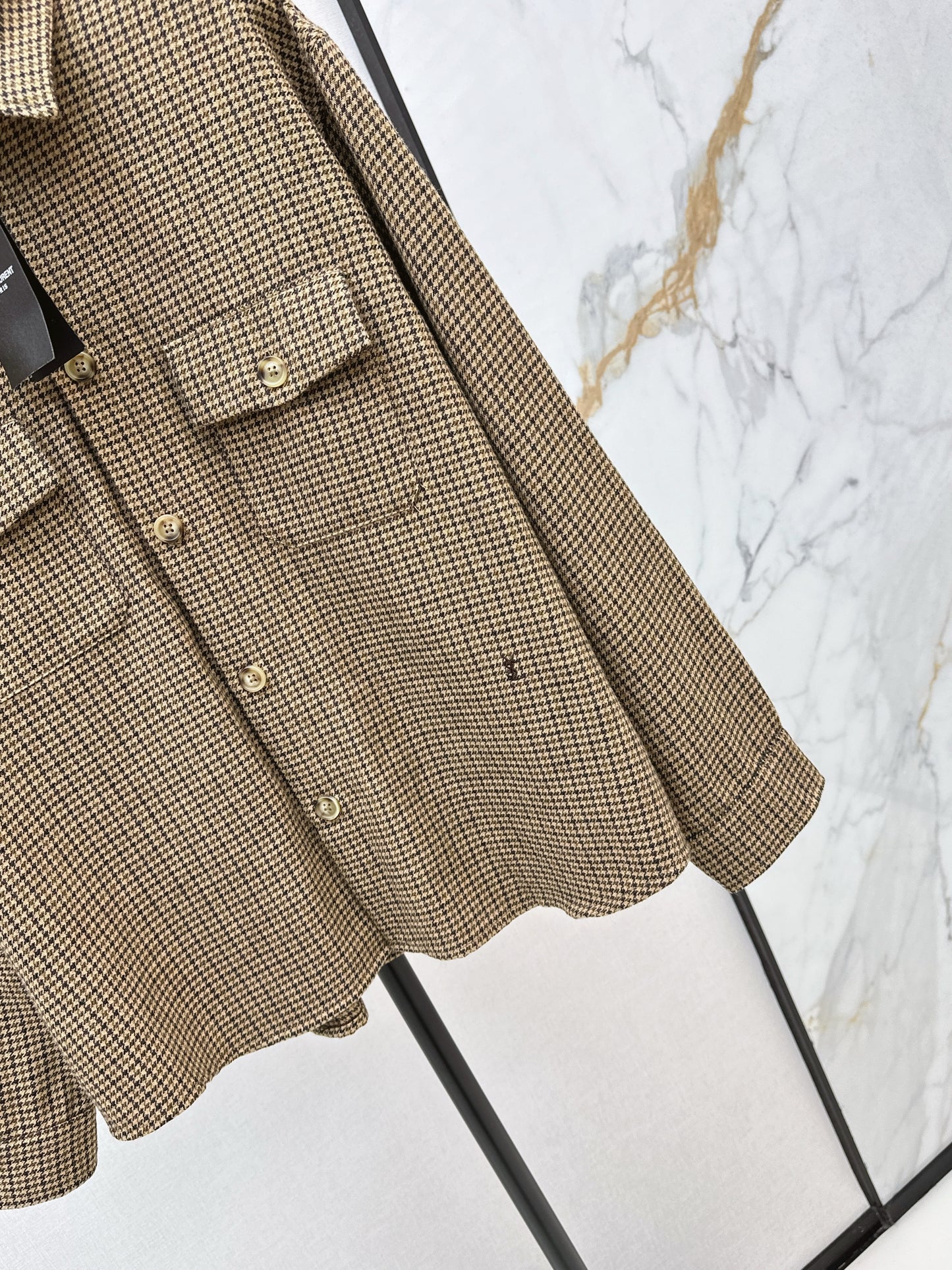 Y 25 Vintage houndstooth shirt