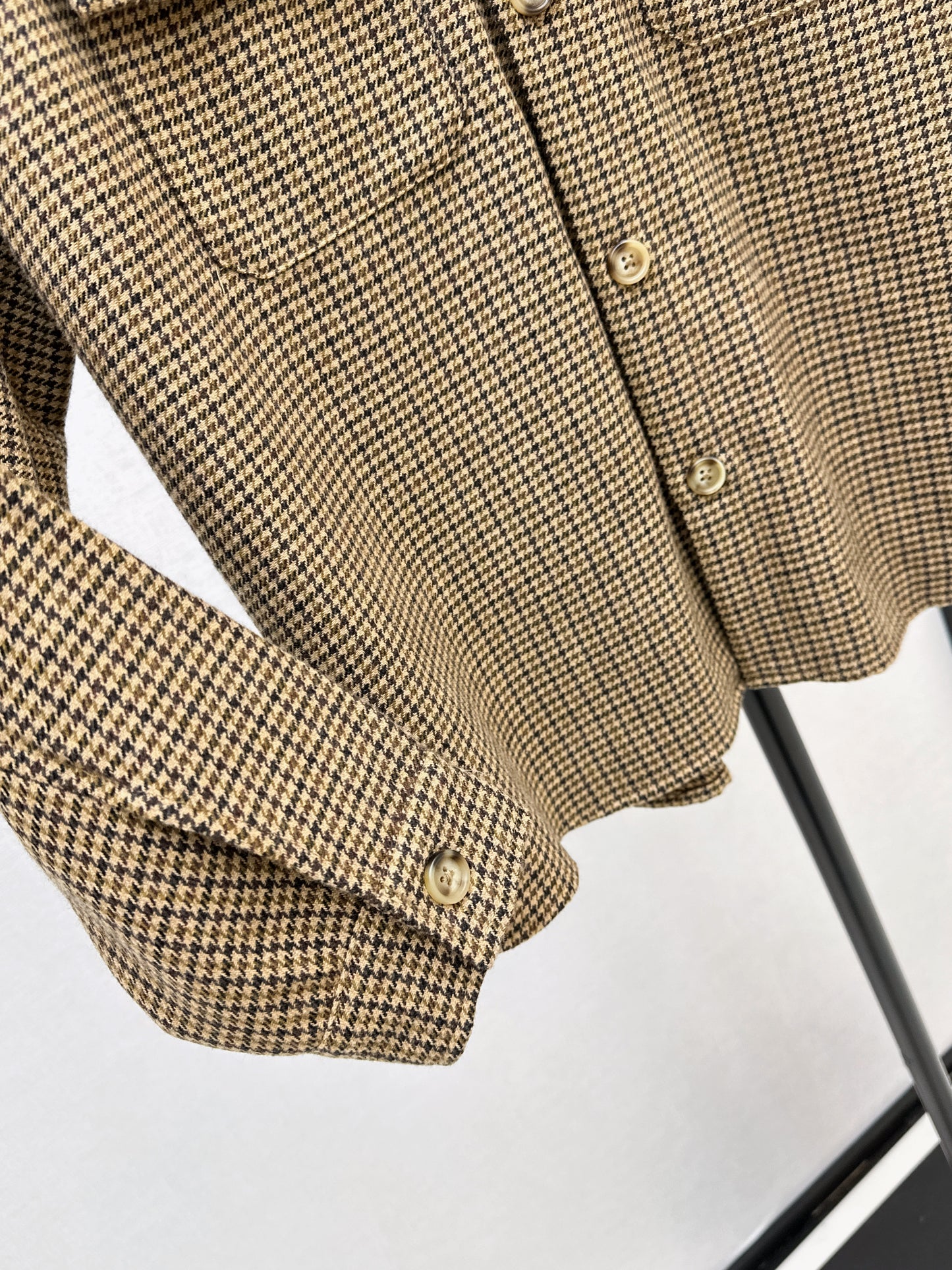 Y 25 Vintage houndstooth shirt