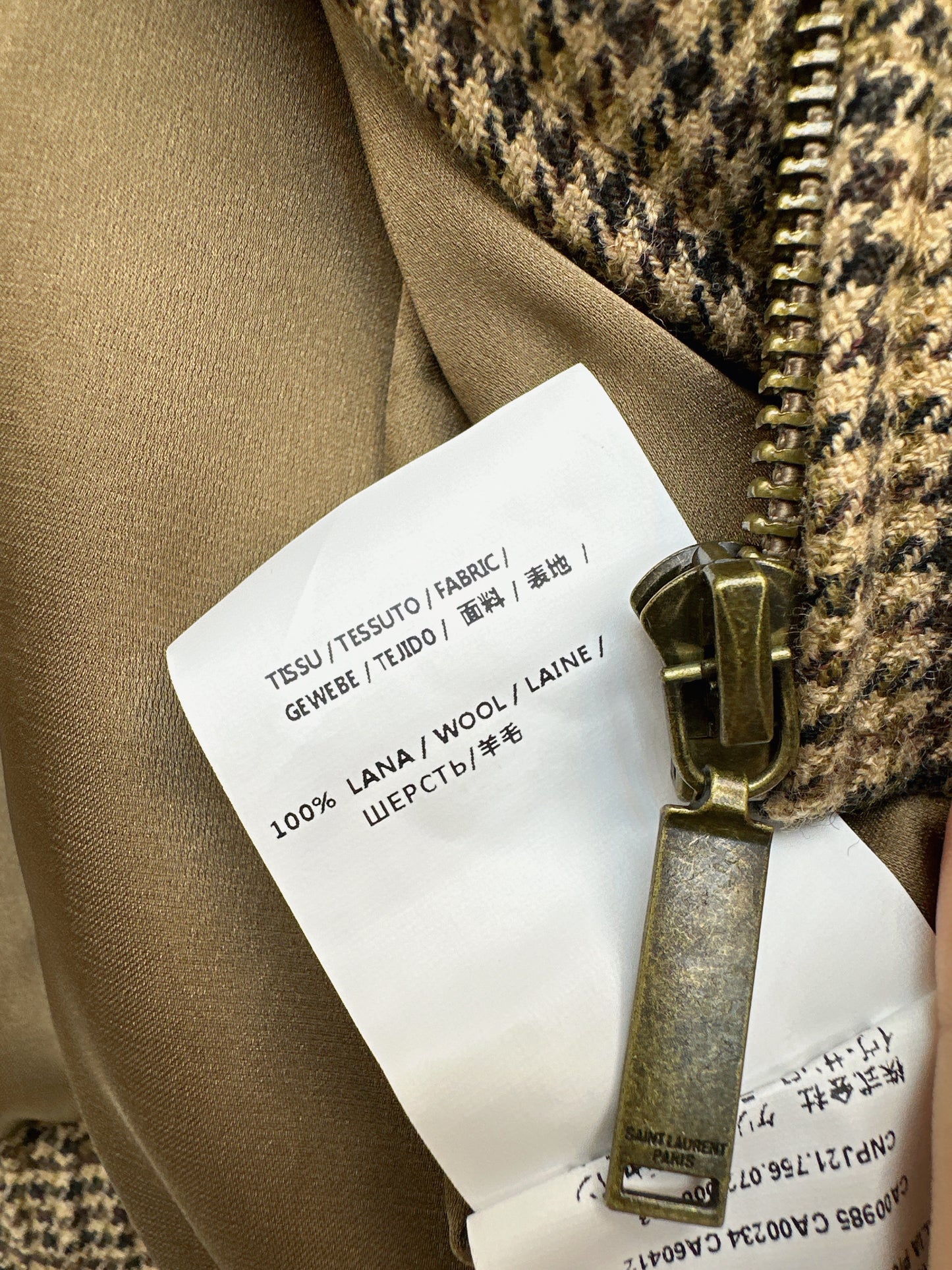 Y 25 Houndstooth Jacket