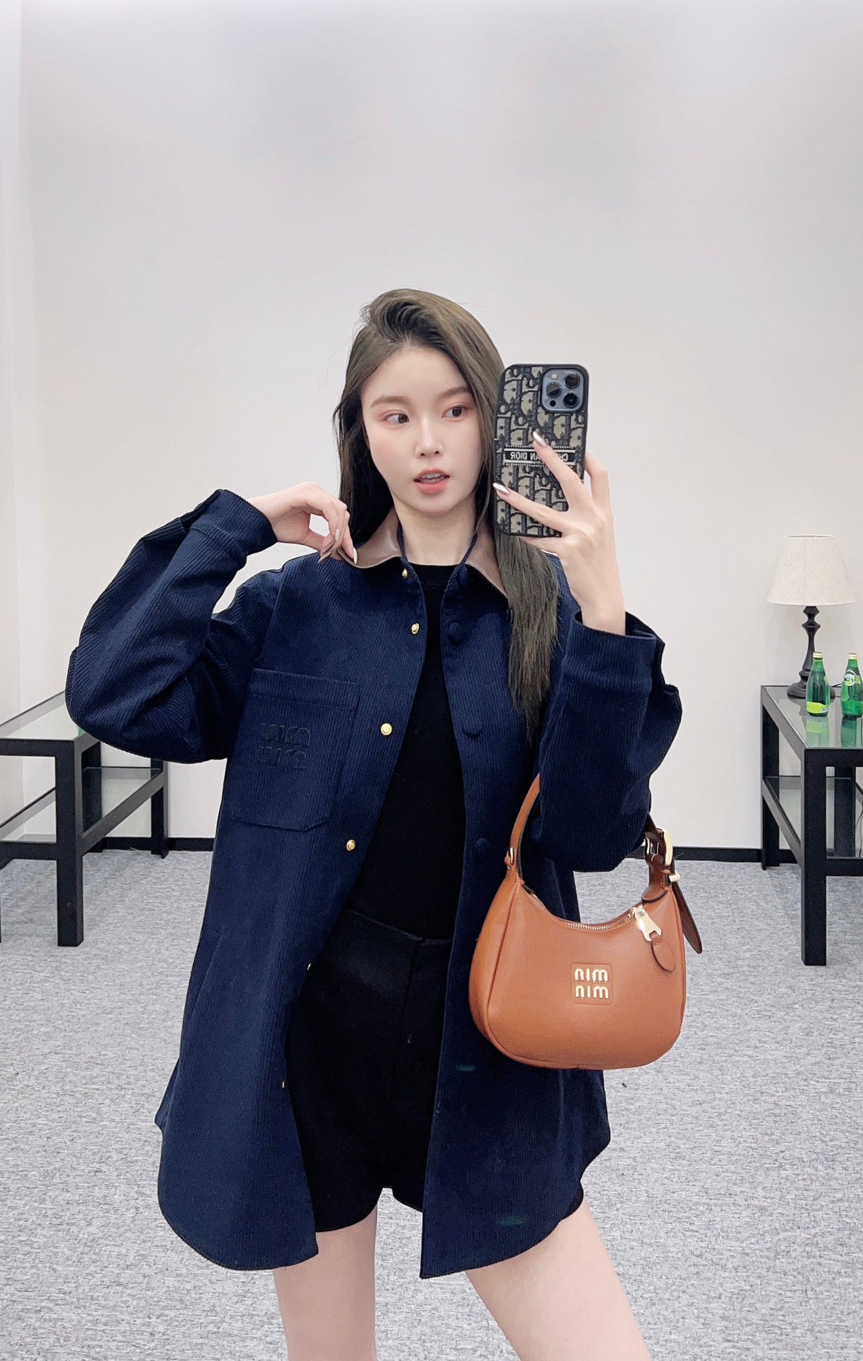 Mi 25 Lapel pocket shirt jacket