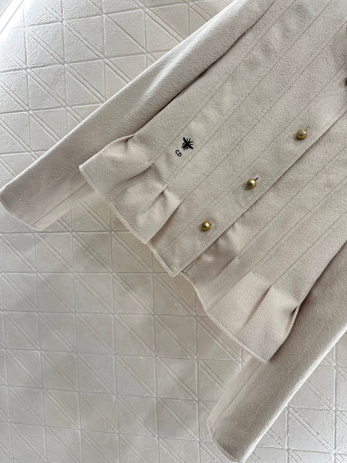 Di 25 Stand up collar lace jacket(PINK/BEIGI)