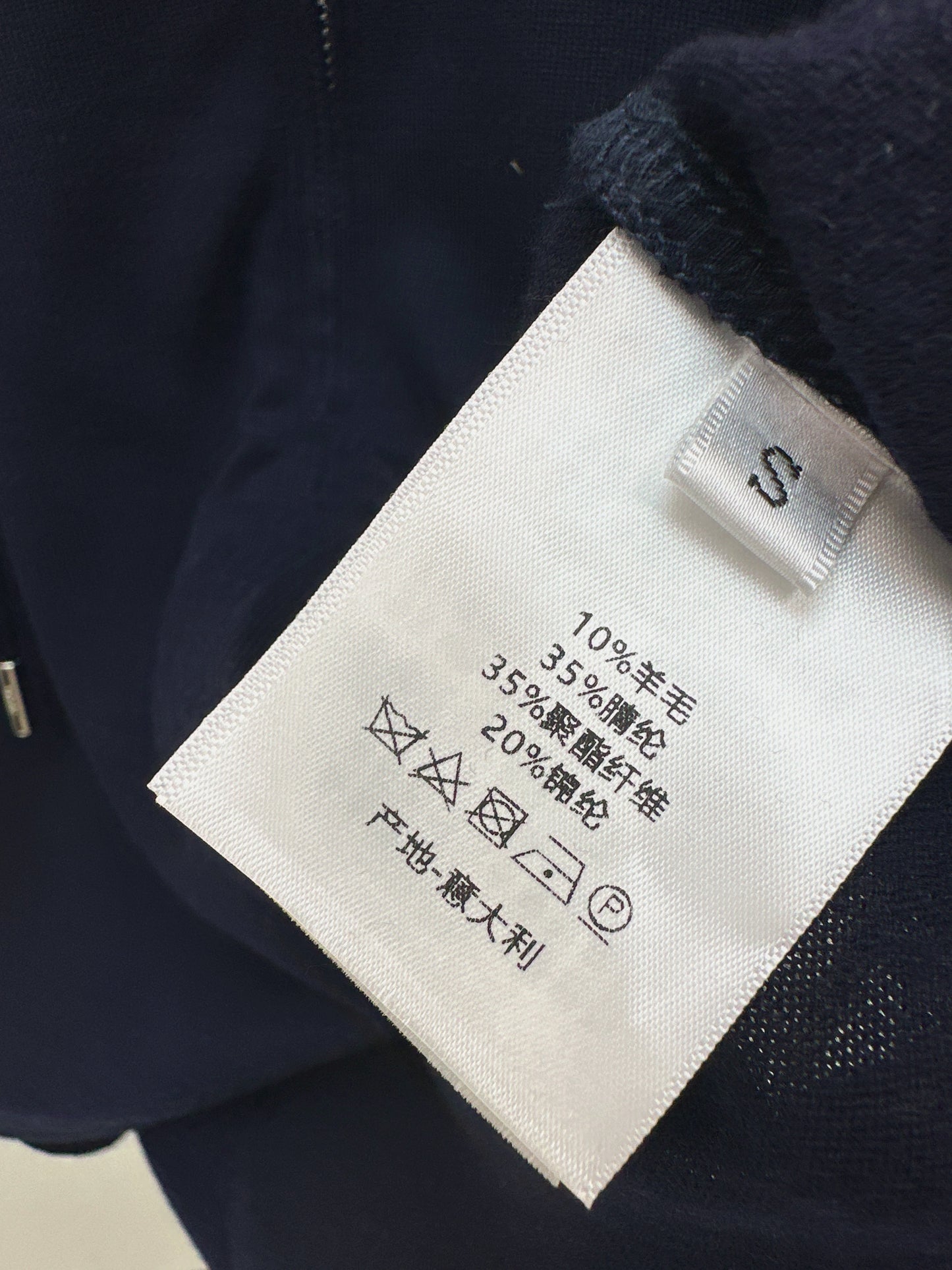 Di 25 New hooded drawstring zip-up top(NAVY/GRAY/KHAKI)