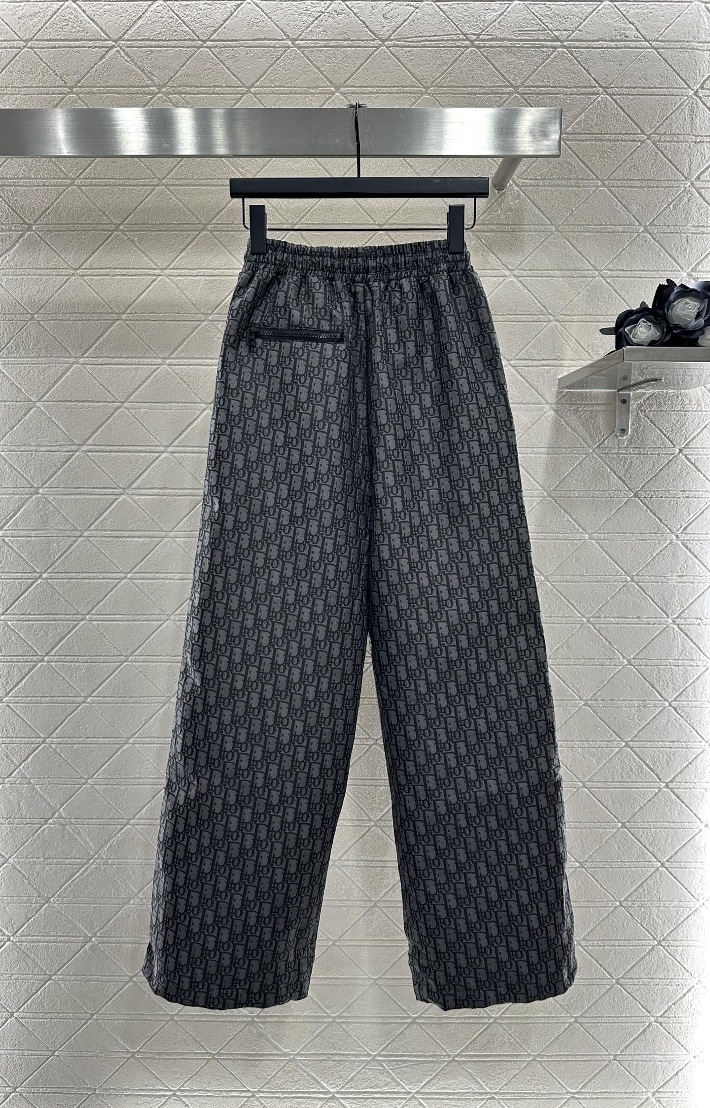 Di 25 Jacquard assault belt buckle jacket+pants set