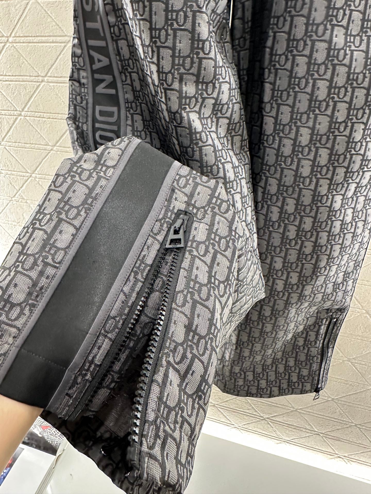 Di 25 Jacquard assault belt buckle jacket+pants set