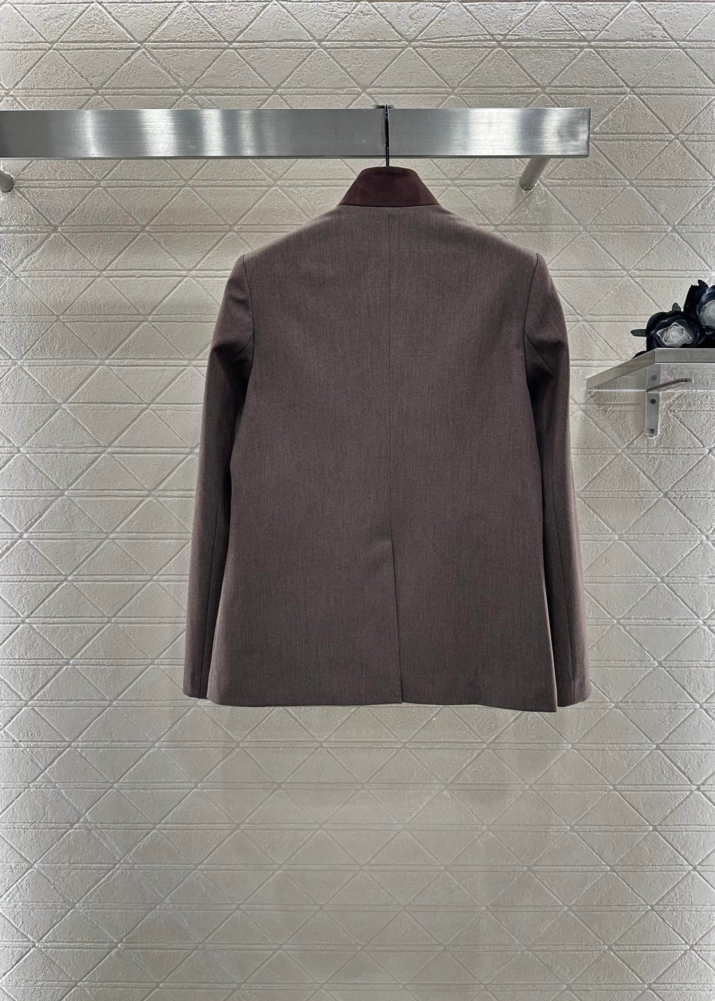 Di 25 Suit jacket+mid length pleated skirt set