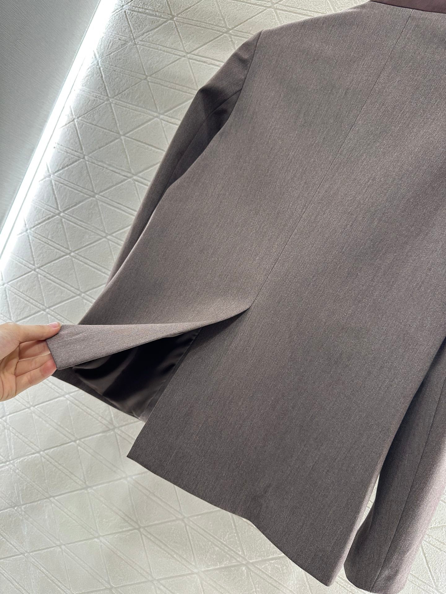 Di 25 Suit jacket+mid length pleated skirt set