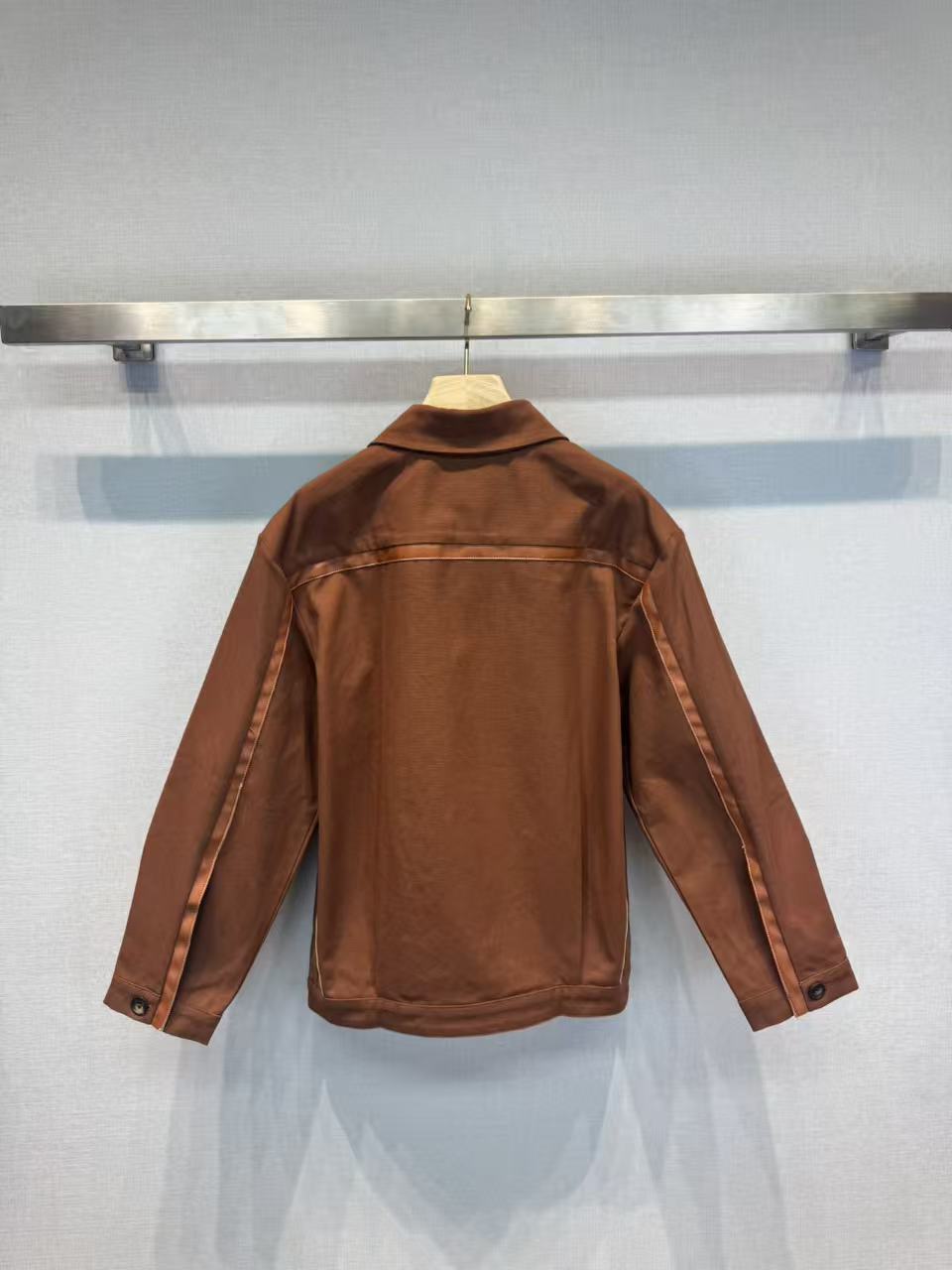 Mi 25 Suede patchwork denim jacket