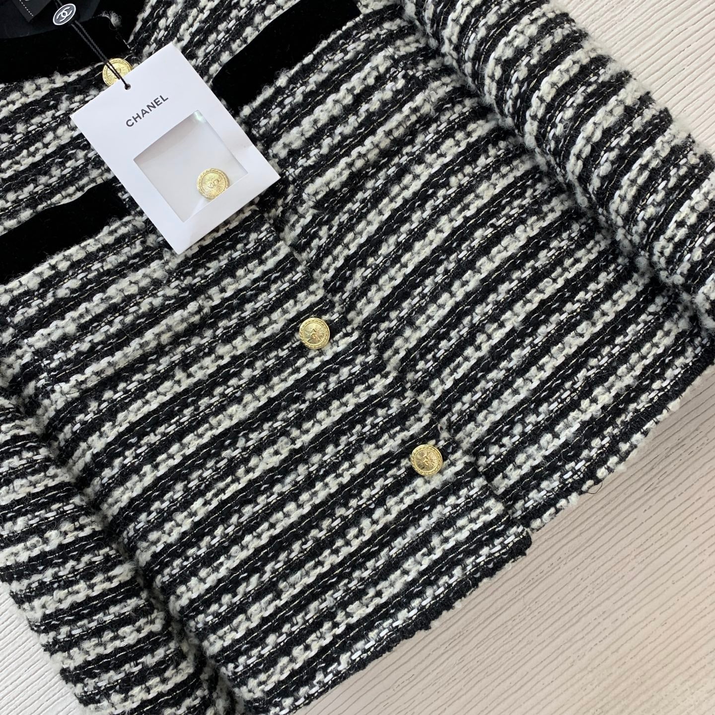 C 25 Wool blend velvet short jacket