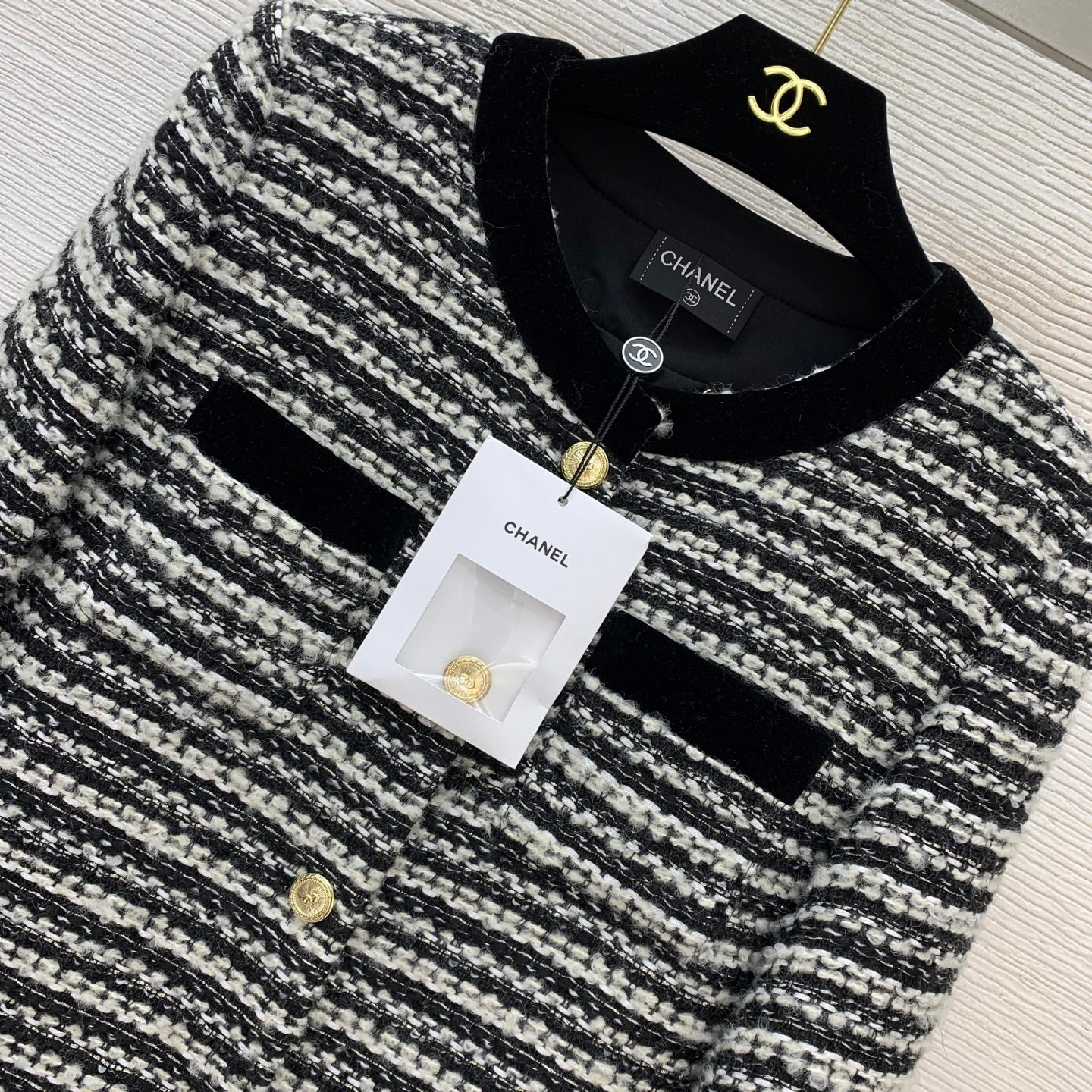 C 25 Wool blend velvet short jacket