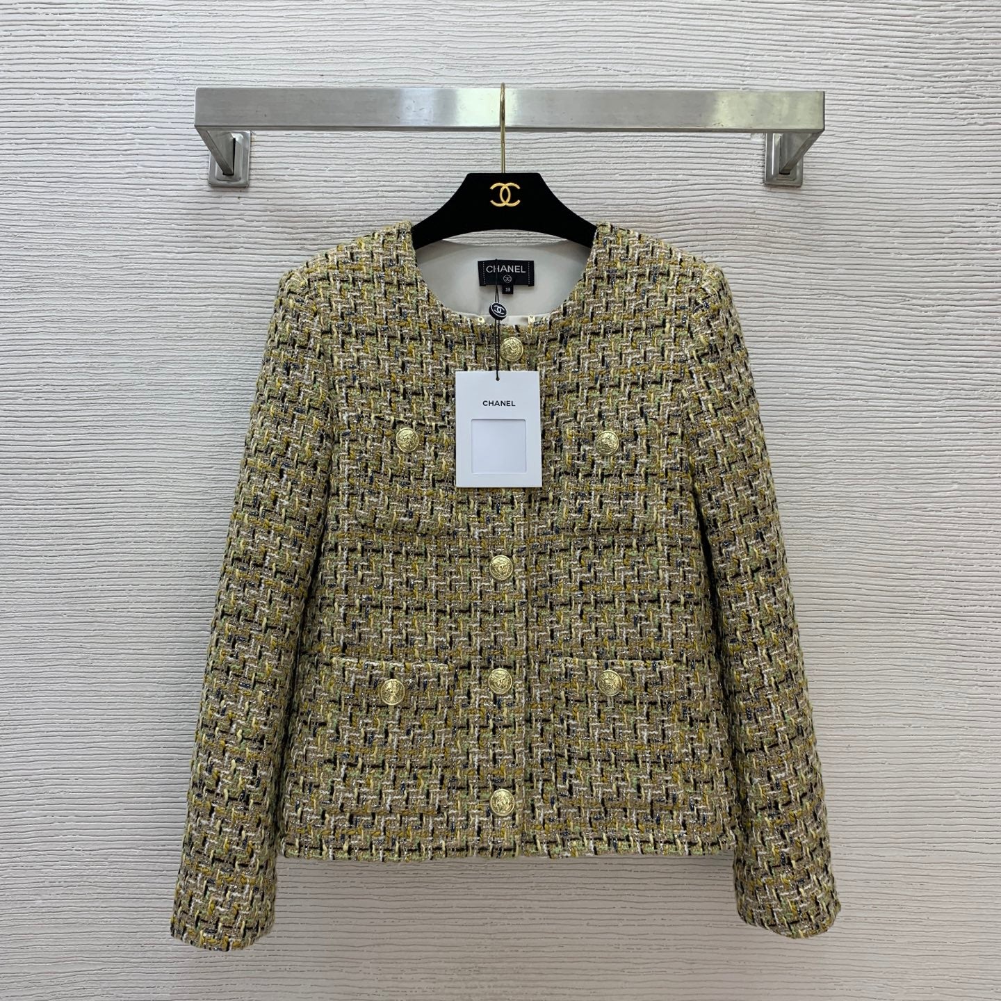 C 25 Blended yarn short jacket