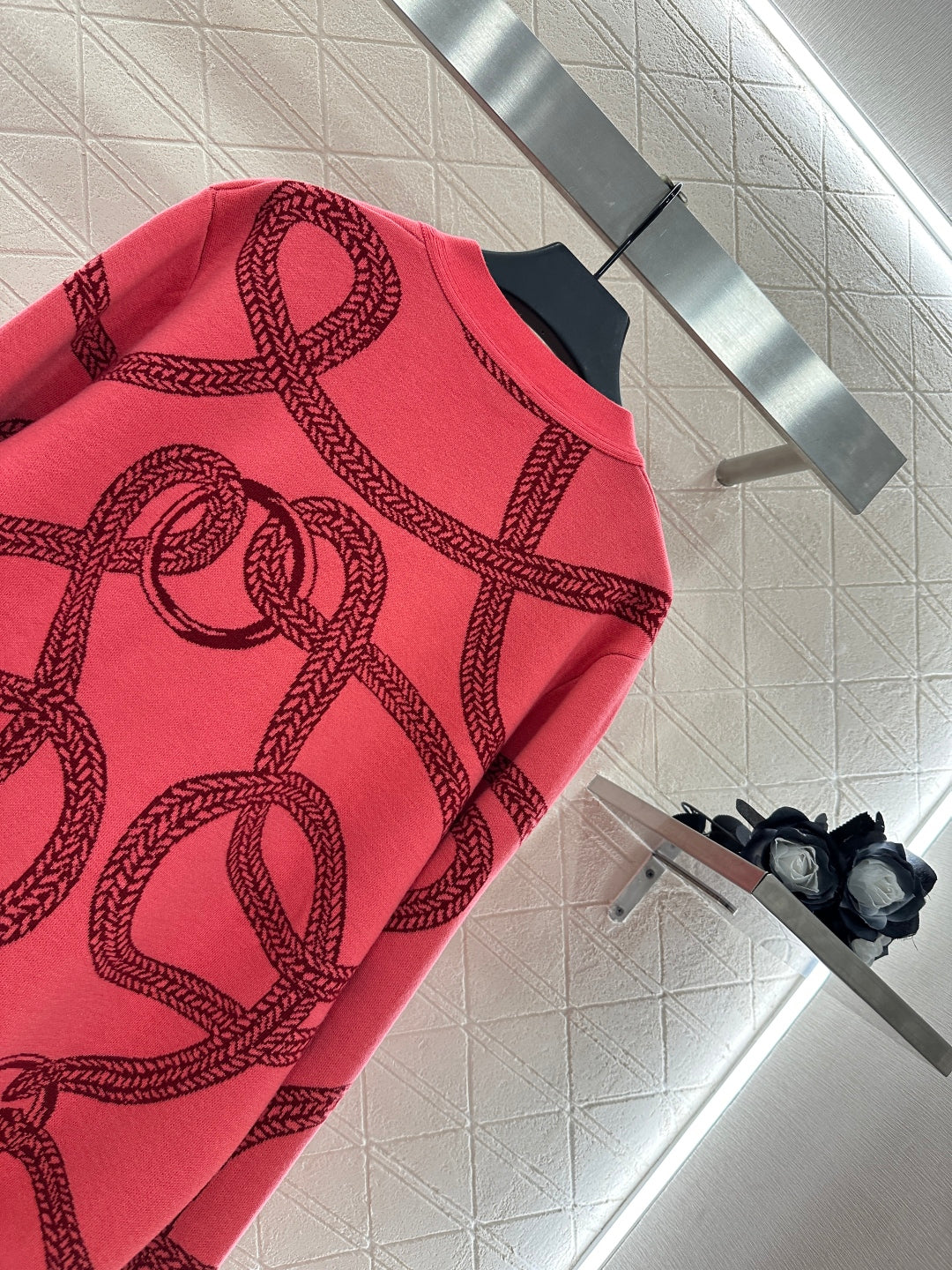 He 25 knitted cardigan