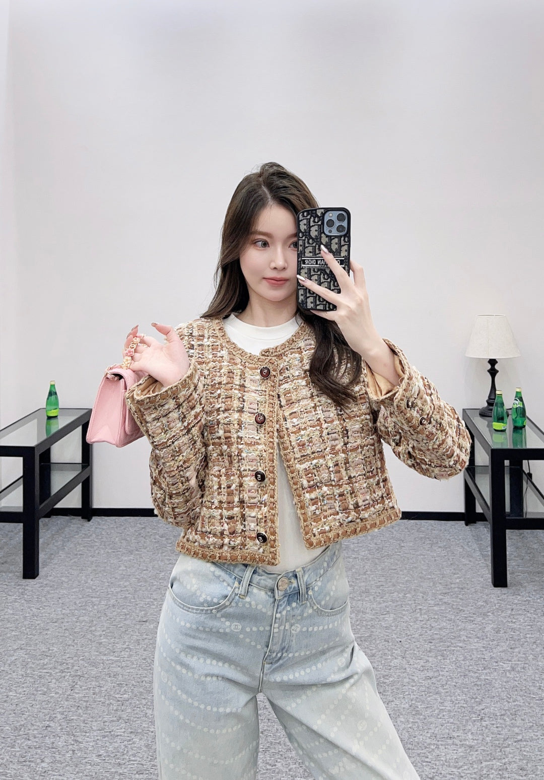 C 25 Woolen hem jacket
