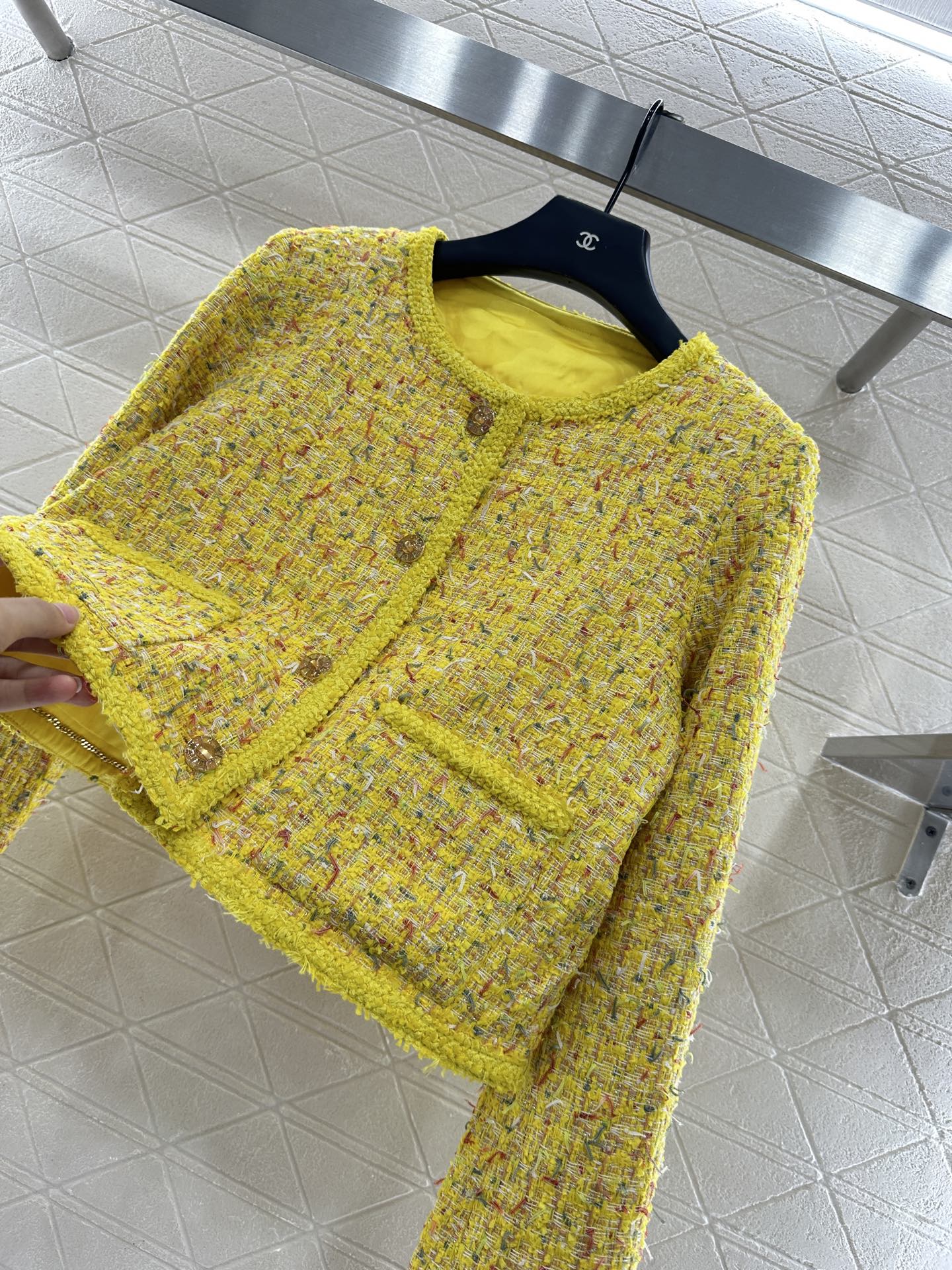 C 25 Colorful woven jacket
