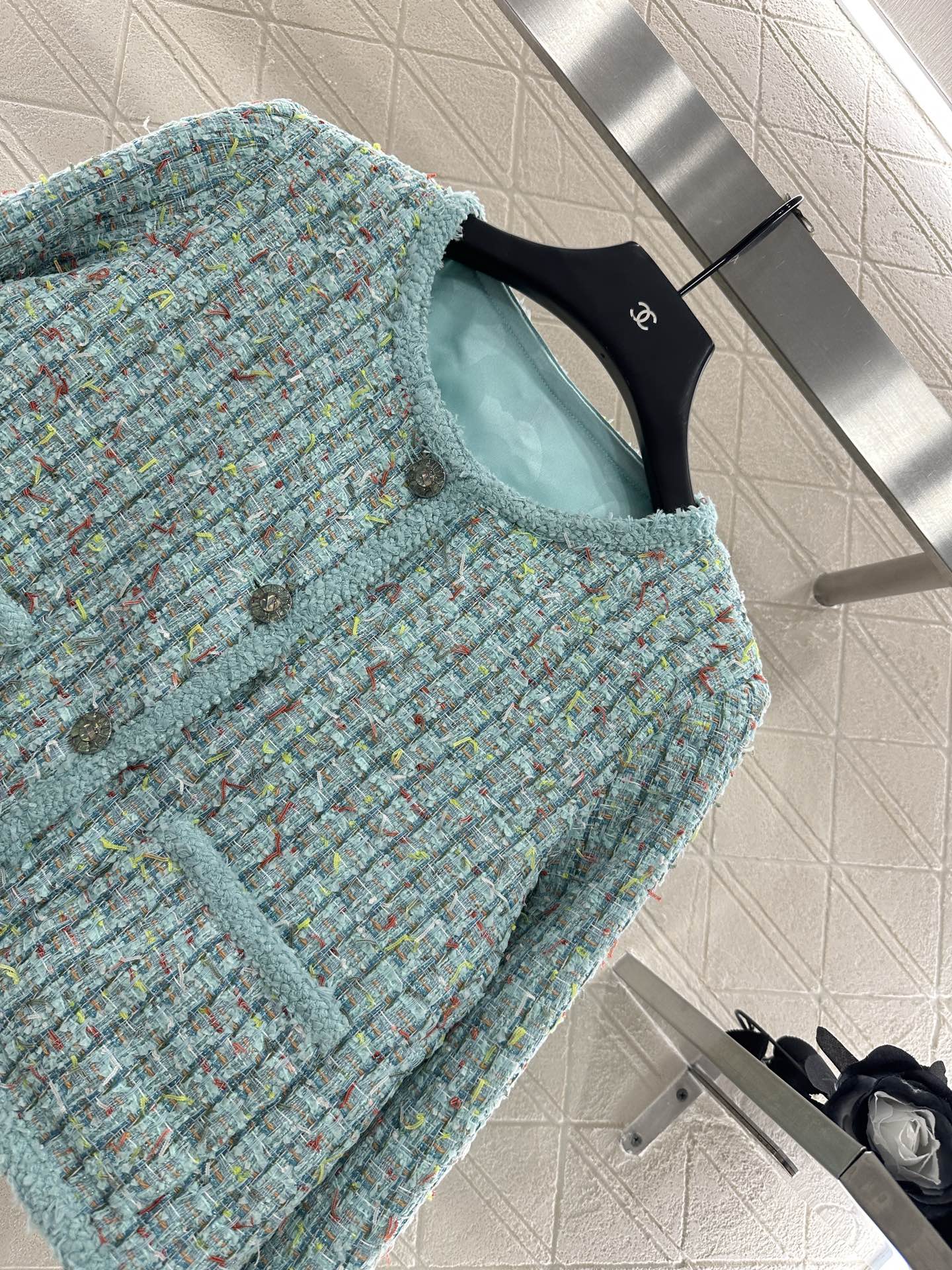C 25 Colorful woven jacket