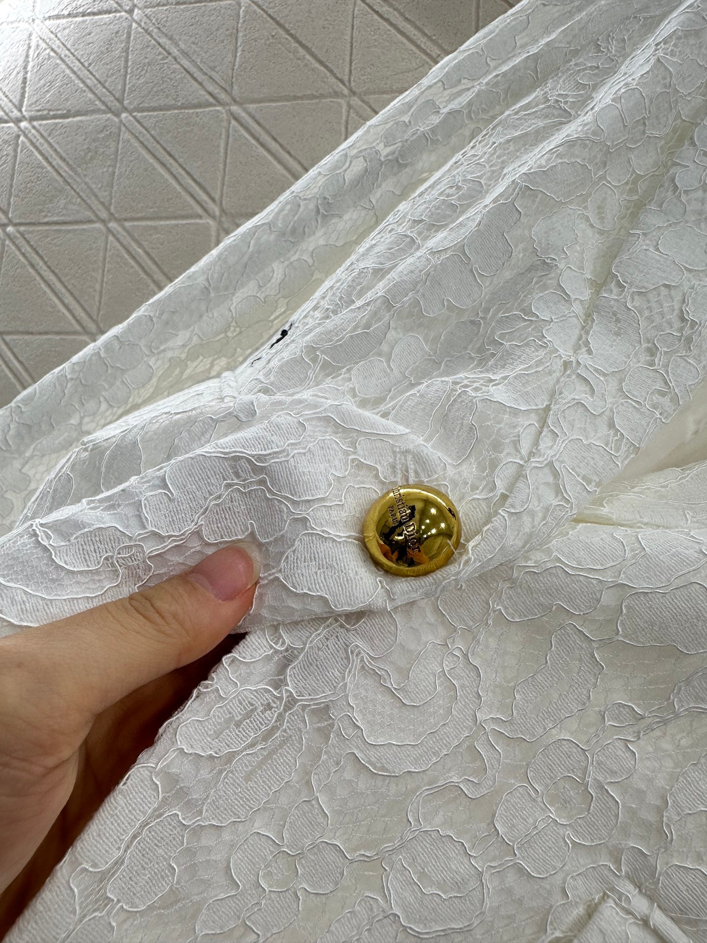 Di 25 embroidered lapel blazer