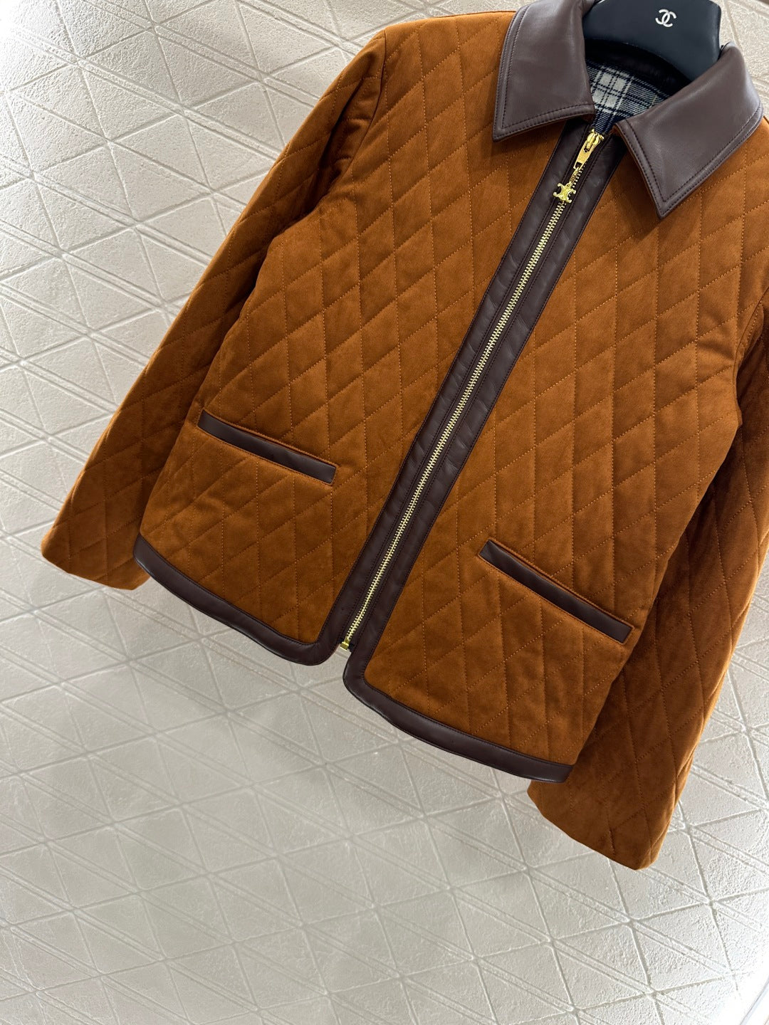 Ce 25 Cotton jacket and suede jacket