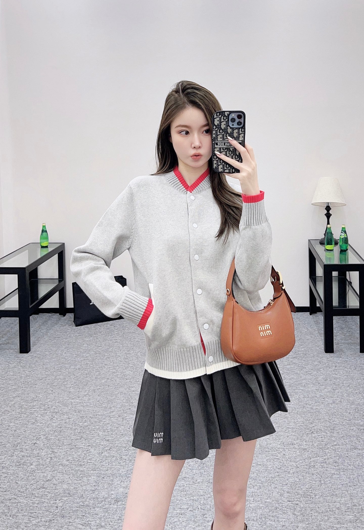 Th 25 Baseball Knitted Jacket