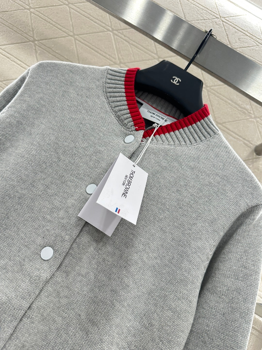 Th 25 Baseball Knitted Jacket