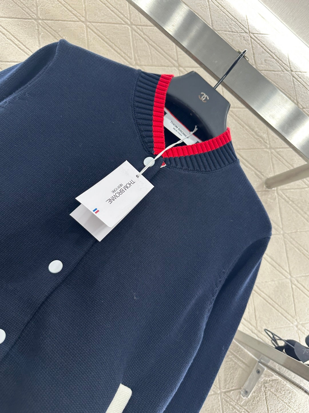 Th 25 Baseball Knitted Jacket