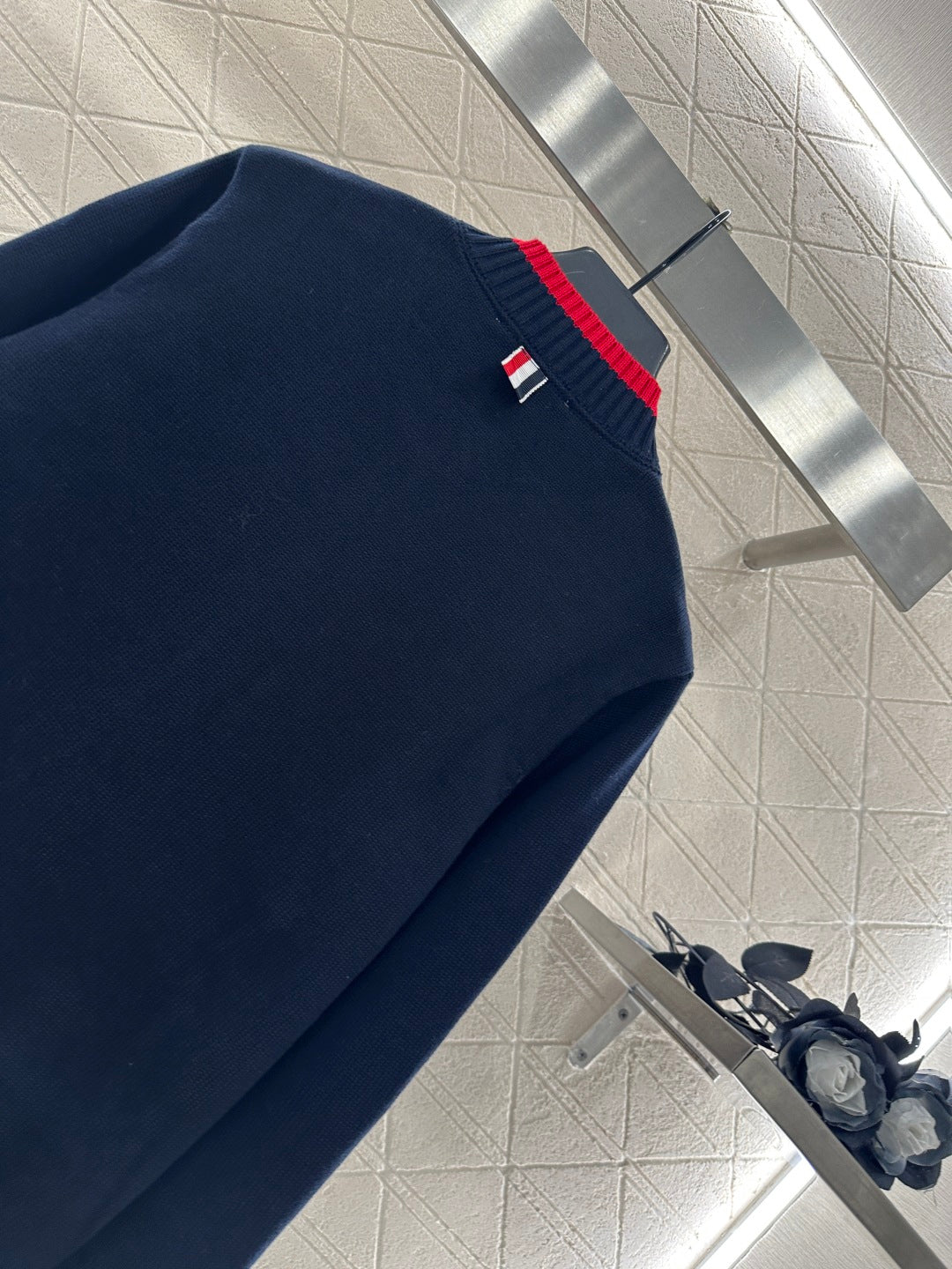 Th 25 Baseball Knitted Jacket