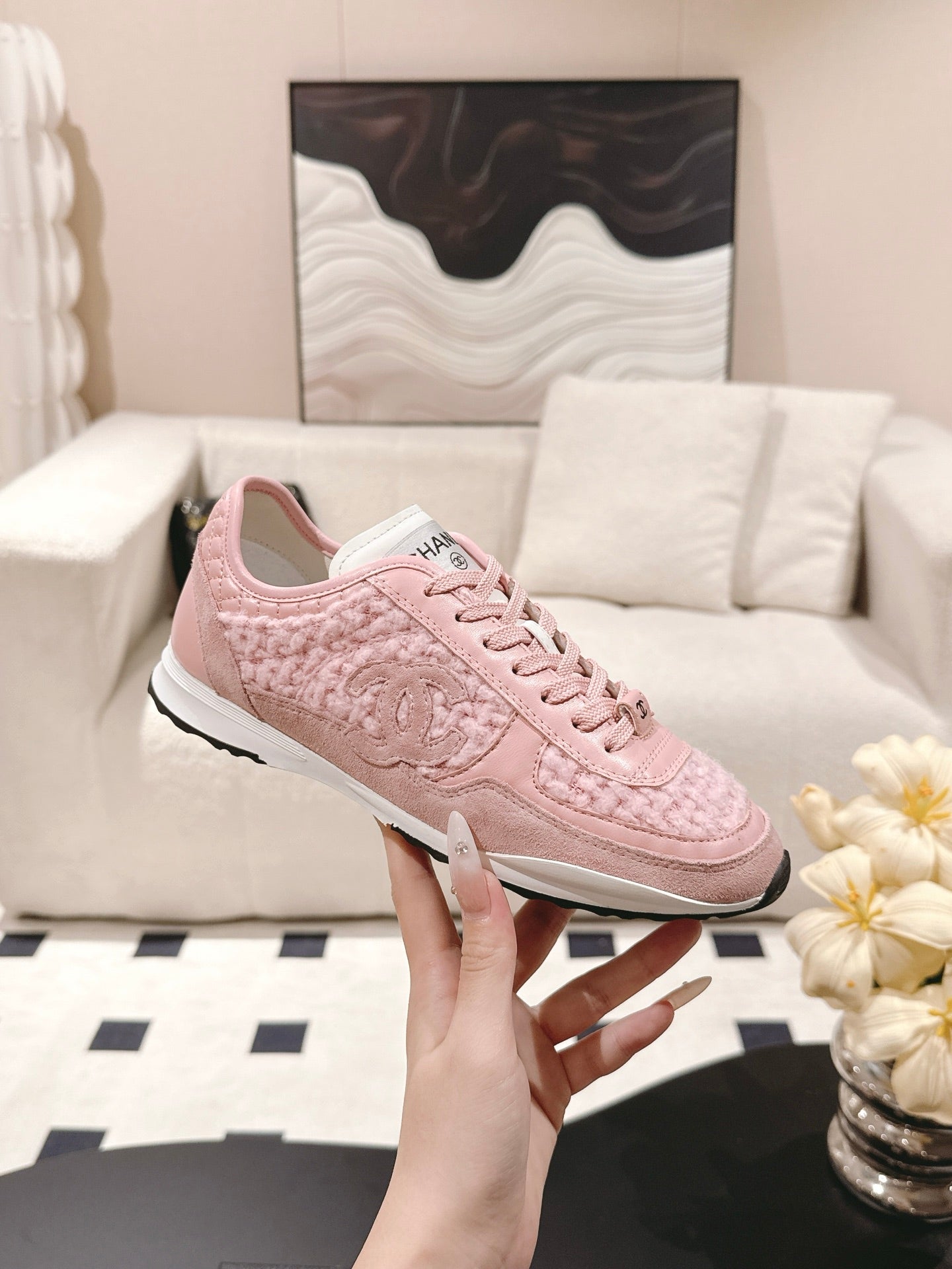 C 25P early spring new German training shoes baseball shoes(WHITE/BLACK/BEIGI/PINK)