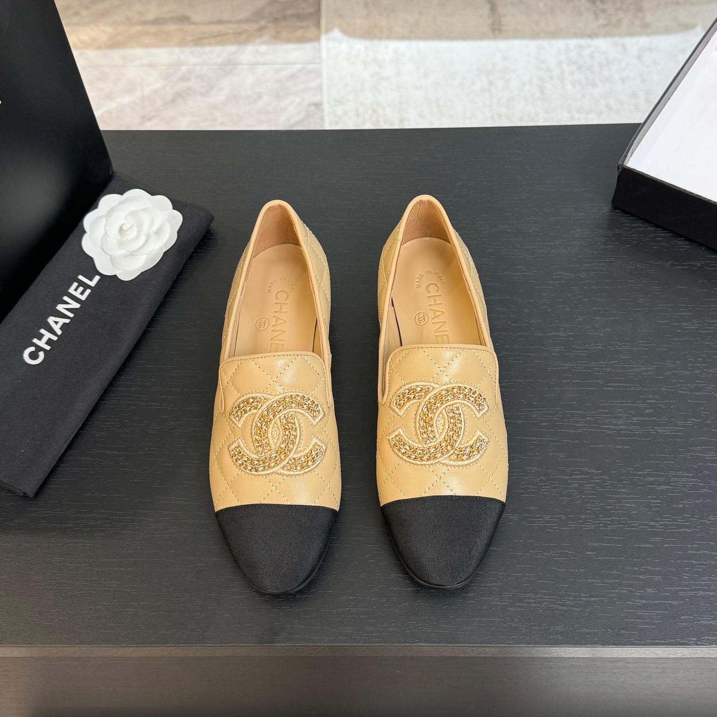 C 25 Linggelefu shoes(WHITE/BLACK/KHAKI)