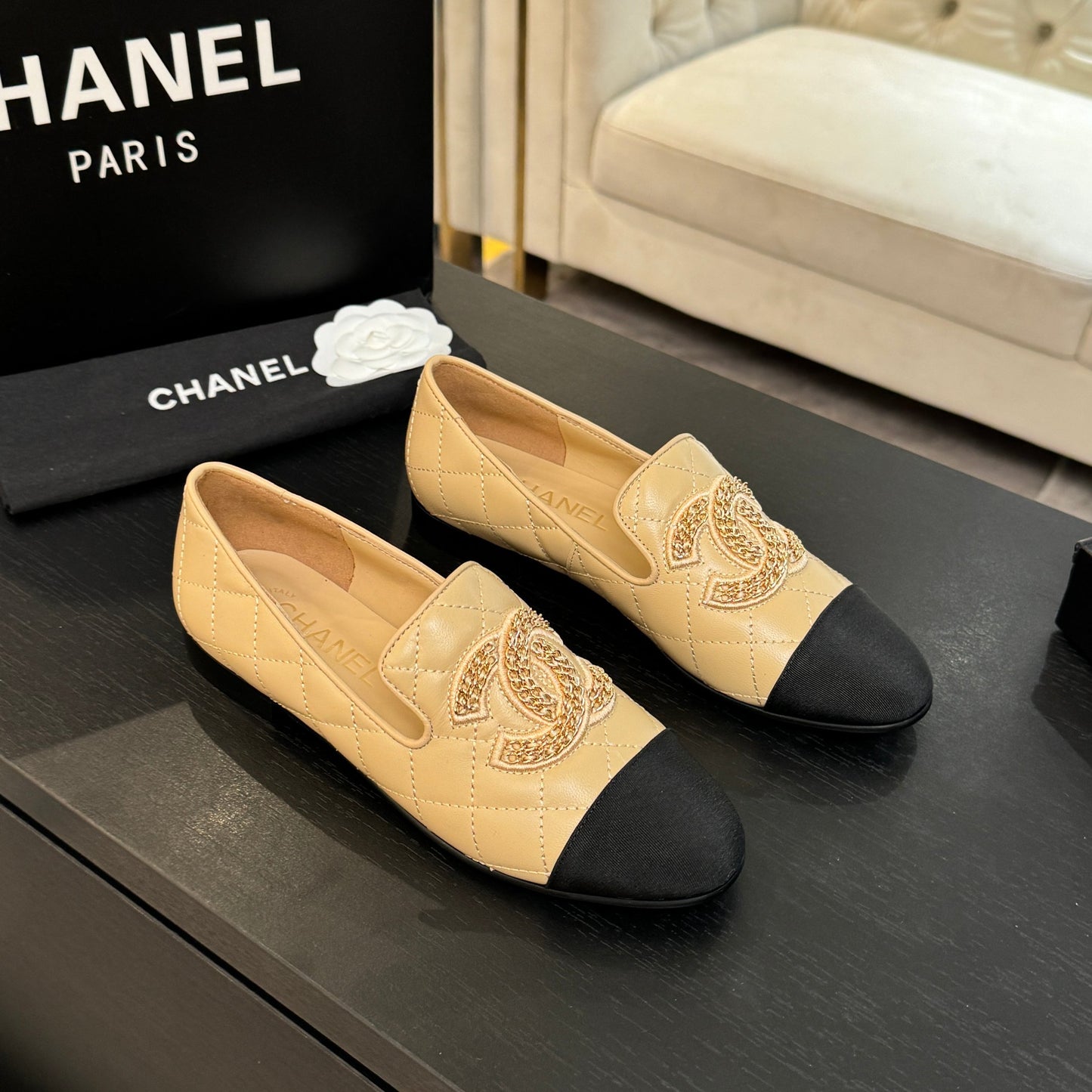 C 25 Linggelefu shoes(WHITE/BLACK/KHAKI)