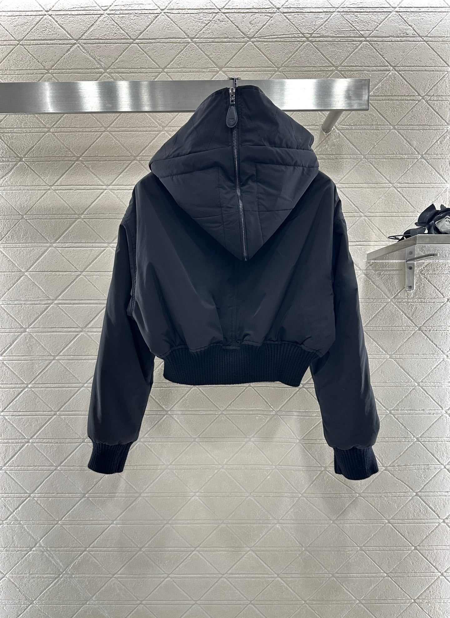 Di 25 Hooded zipper cotton jacket