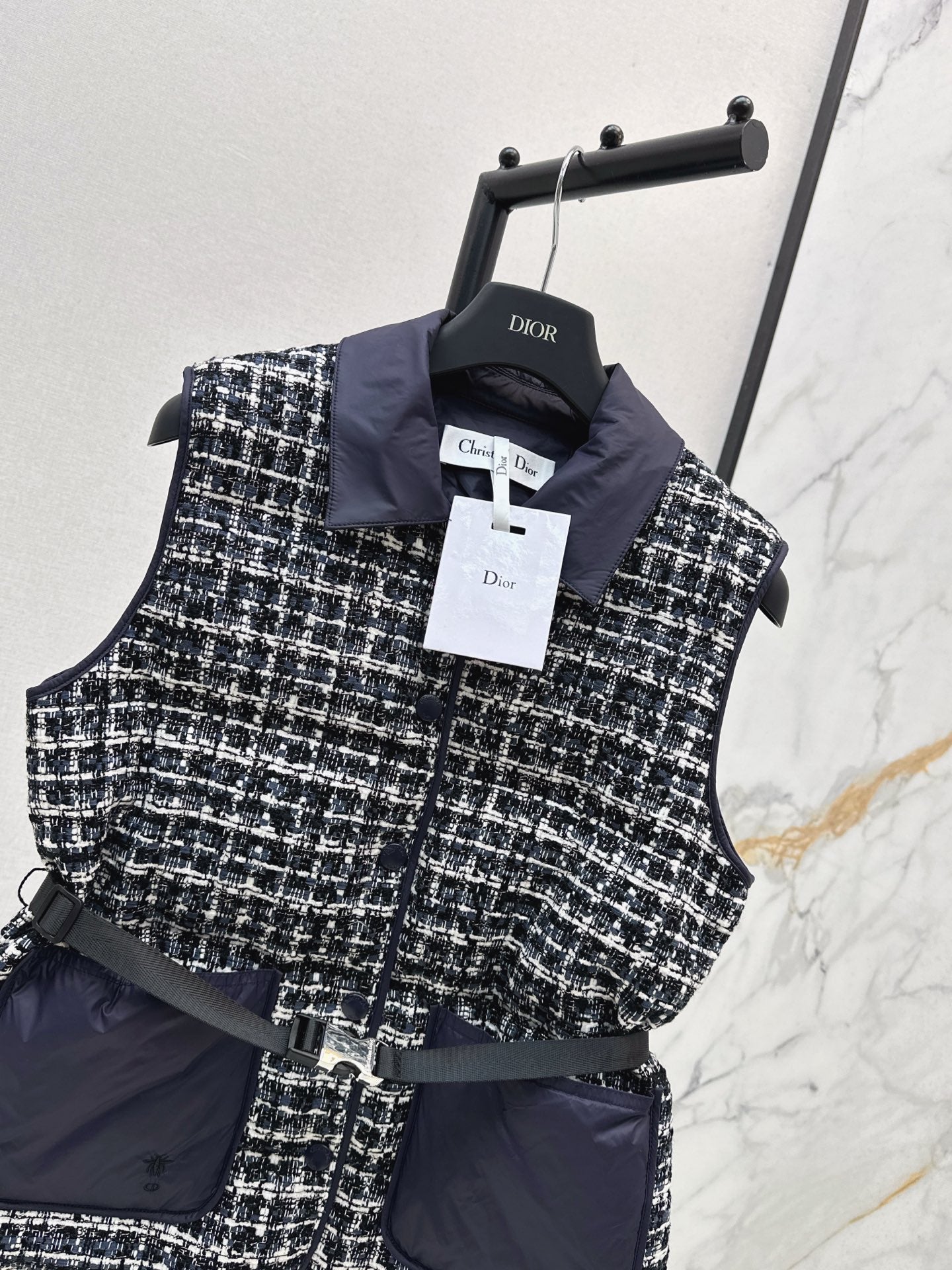 Di 25 New snowflake woven down vest jacket