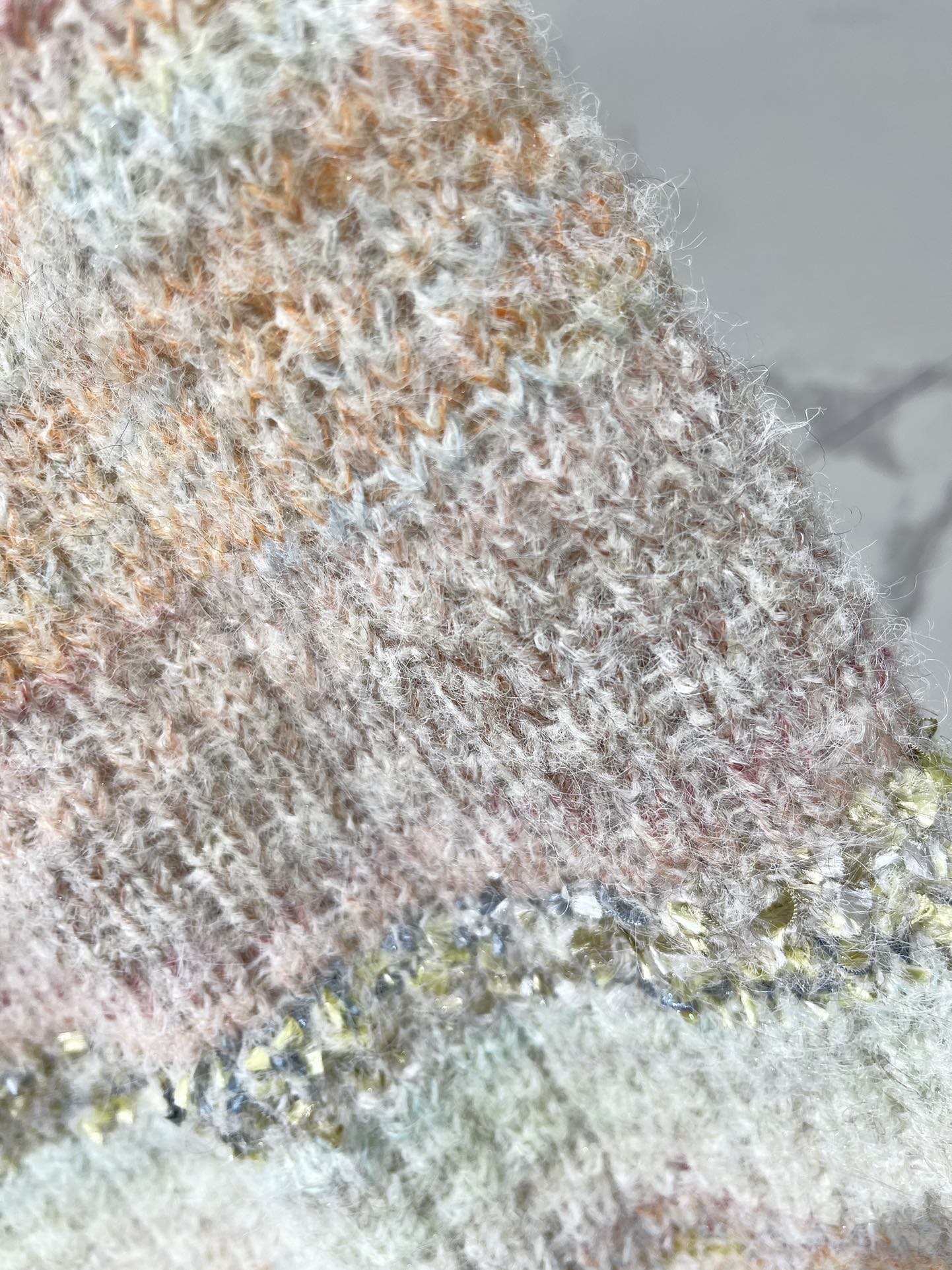 C 25 Gradient mohair vest