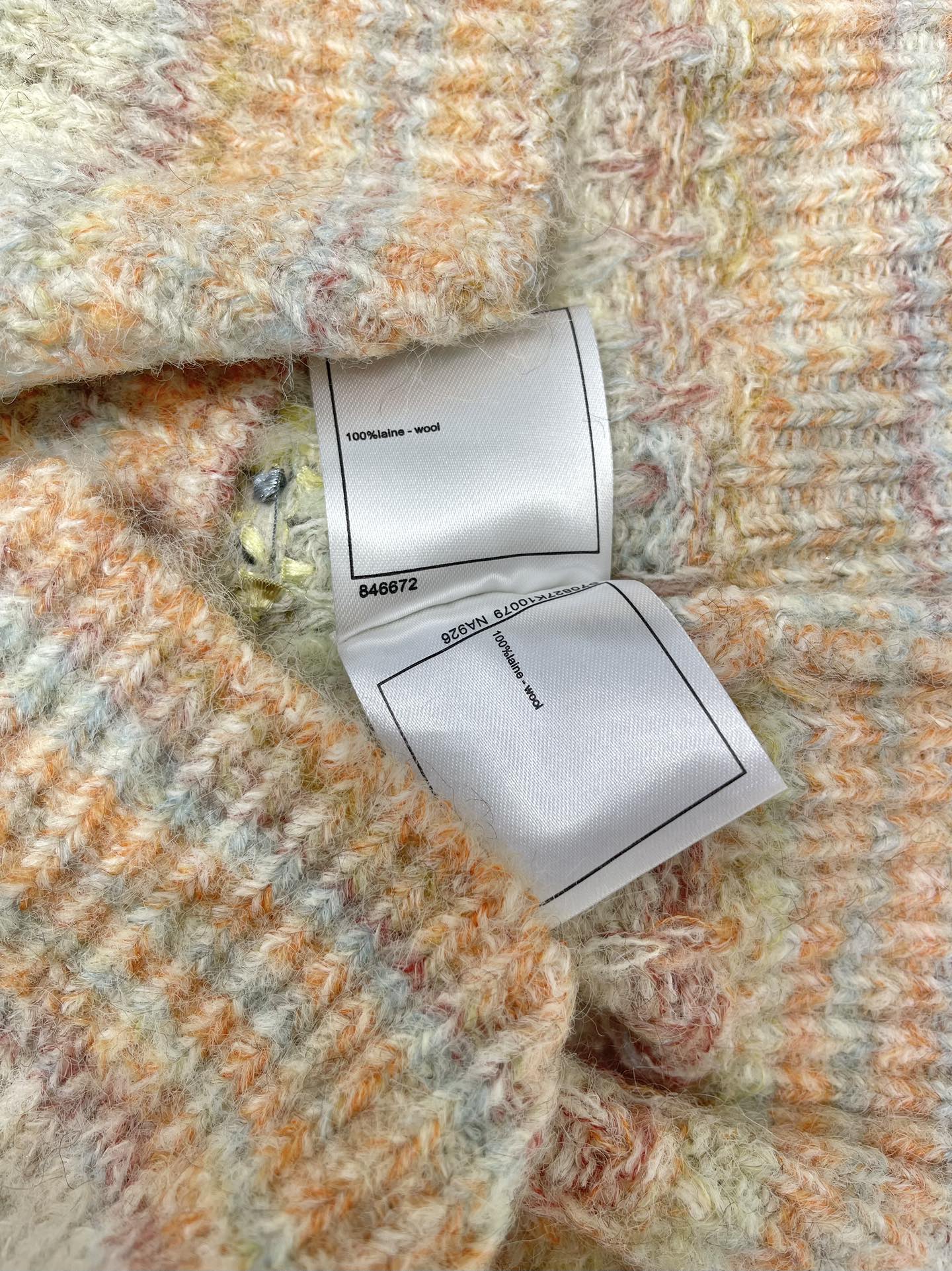C 25 Gradient mohair vest