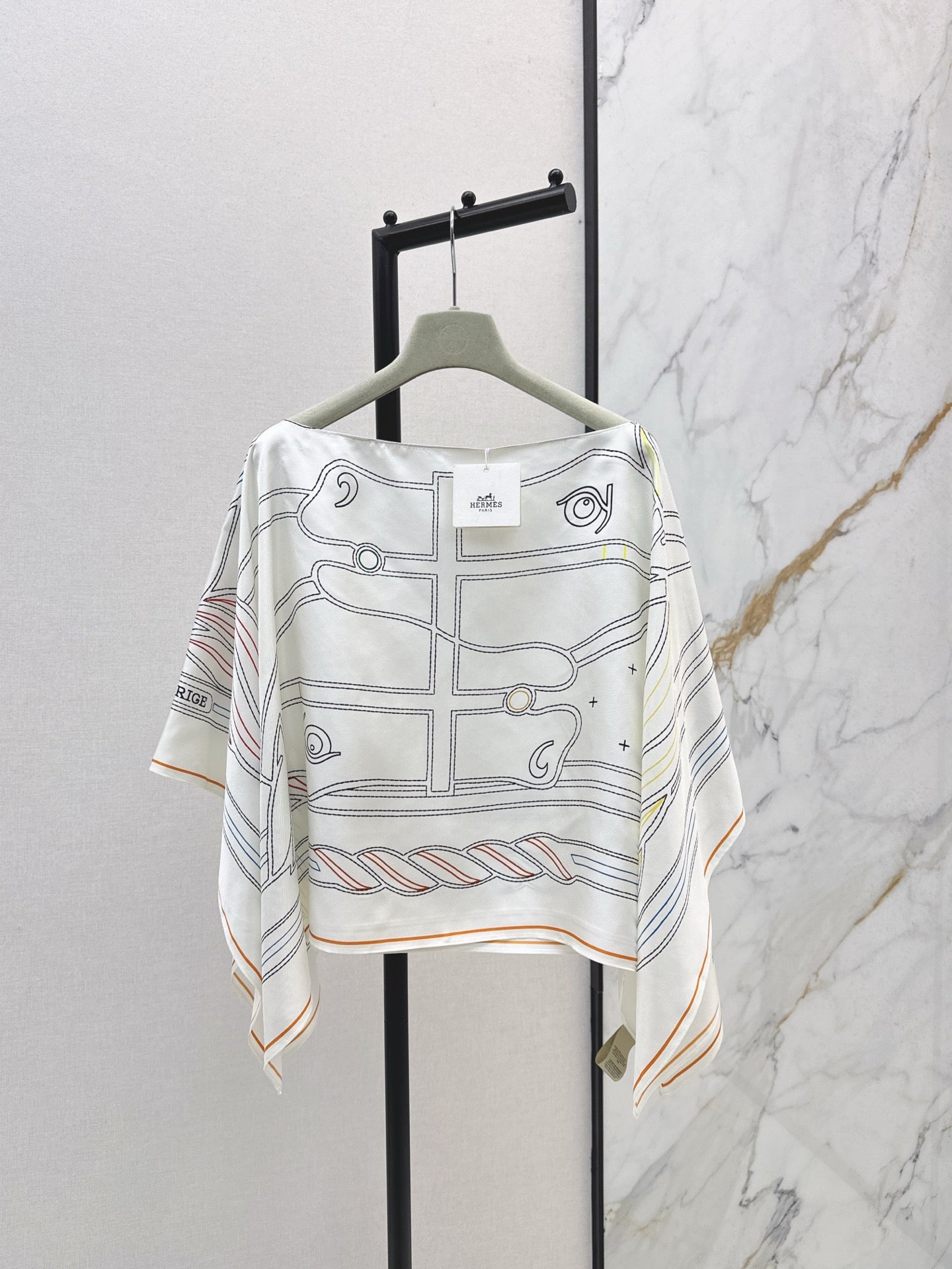 He 25 New style flower silk scarf cape shawl cover