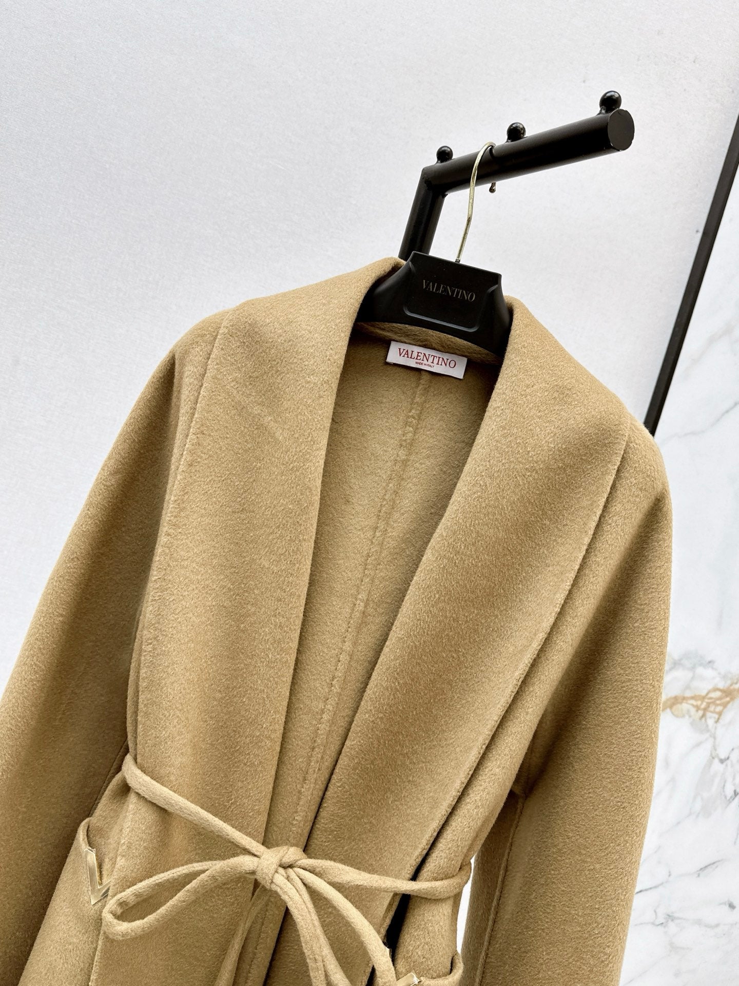 Val 25 New double-faced wool coat(KHAKI/WHITE/BLACK)