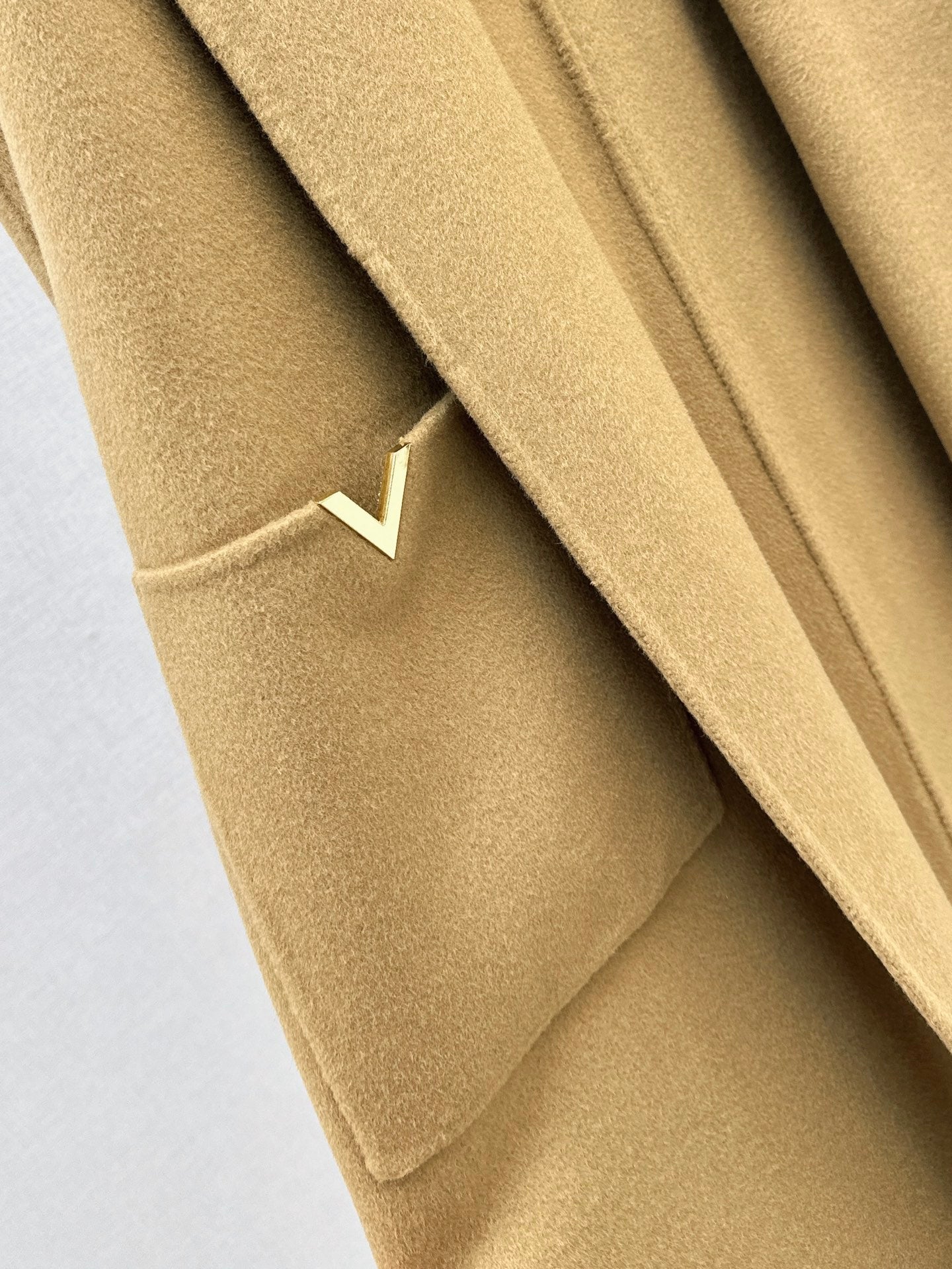 Val 25 New double-faced wool coat(KHAKI/WHITE/BLACK)