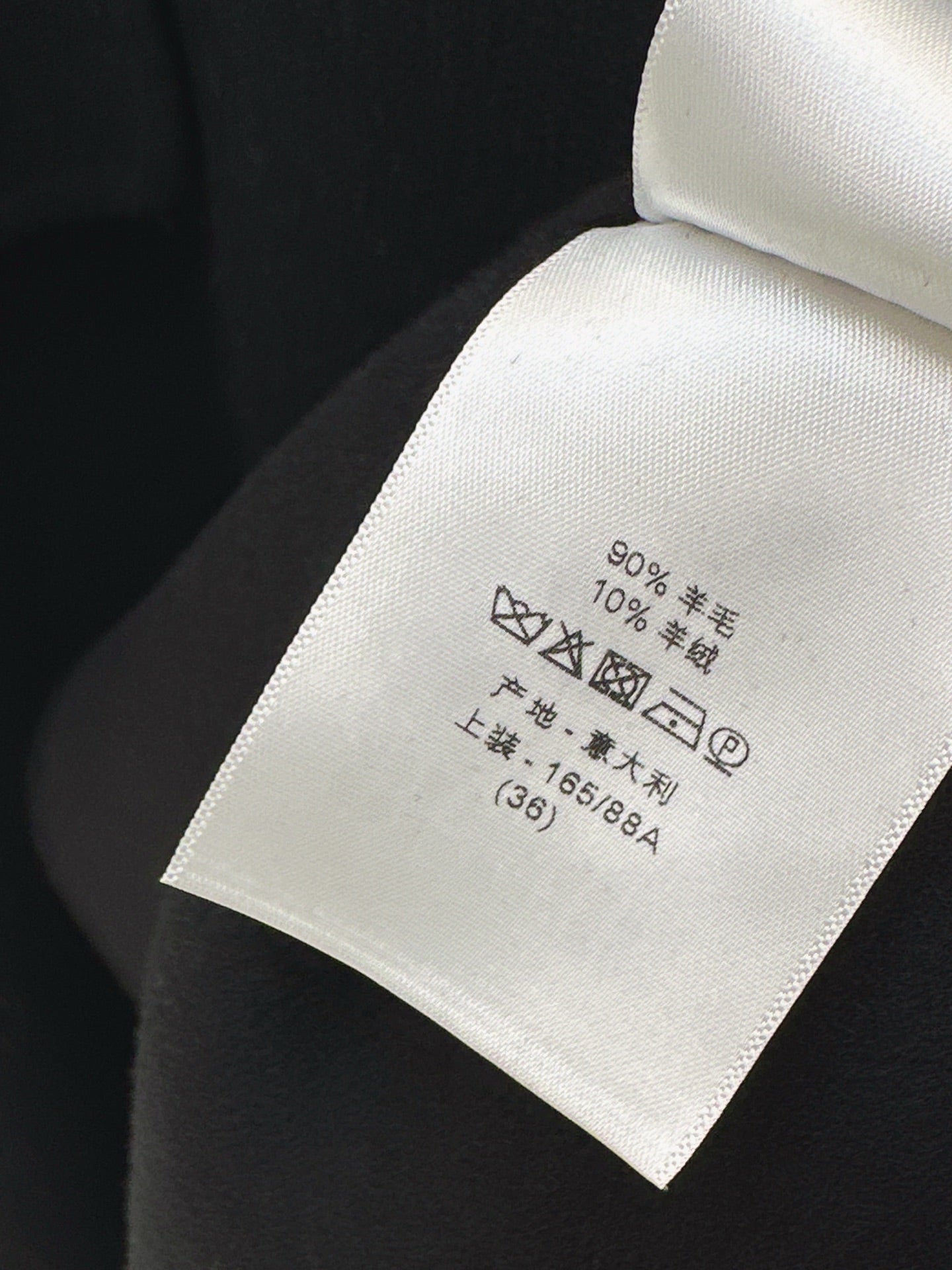 Max 25 New double-breasted lapel double-faced wool coat(WHITE/BLACK/KHAKI)