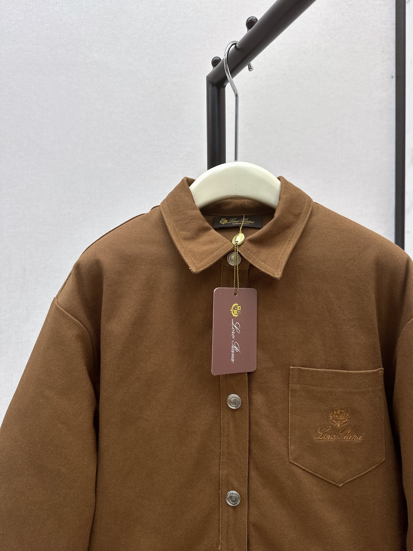 Lor 25fw new style bread padded jacket(KHAKI/WHITE)