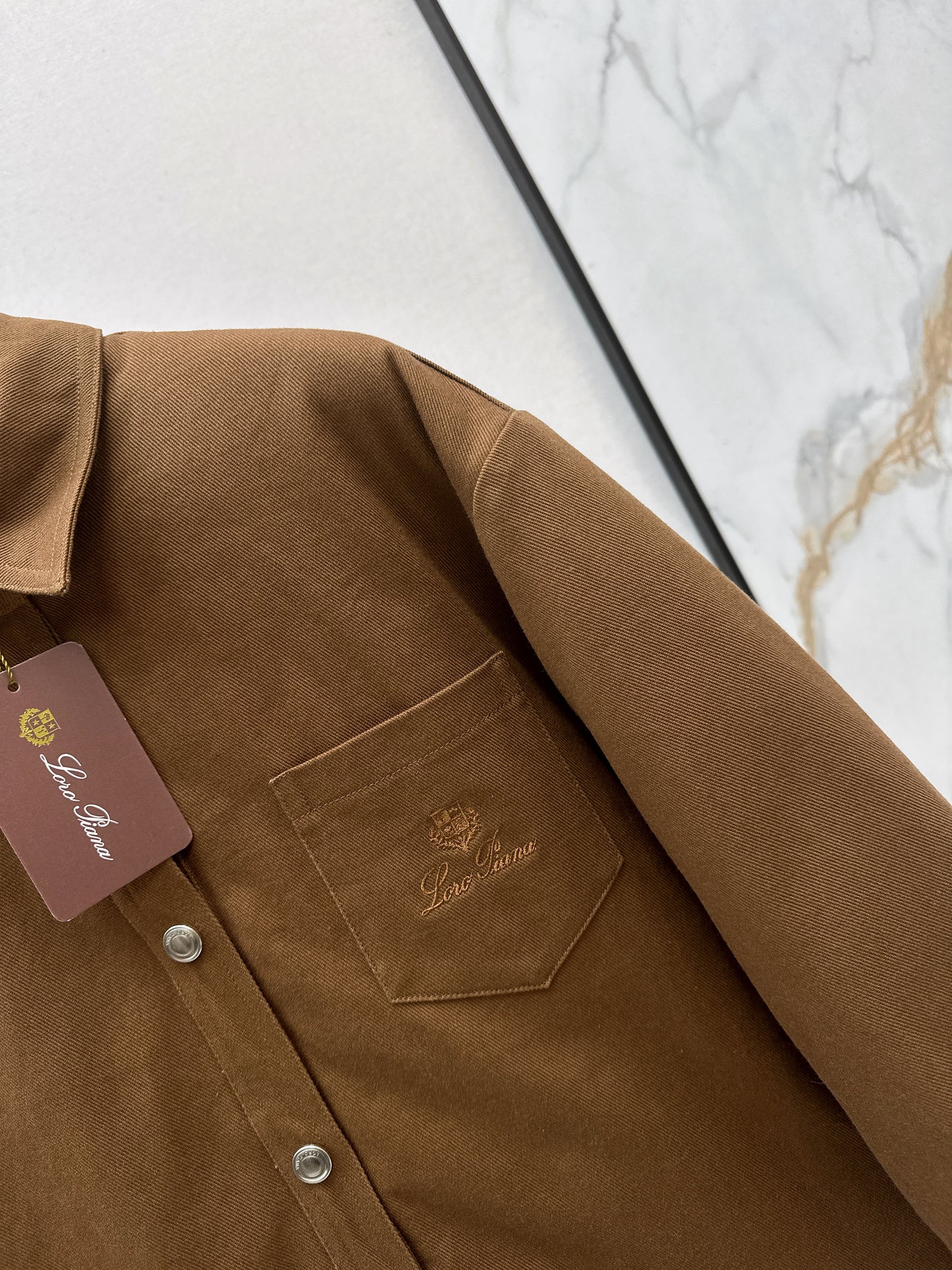 Lor 25fw new style bread padded jacket(KHAKI/WHITE)