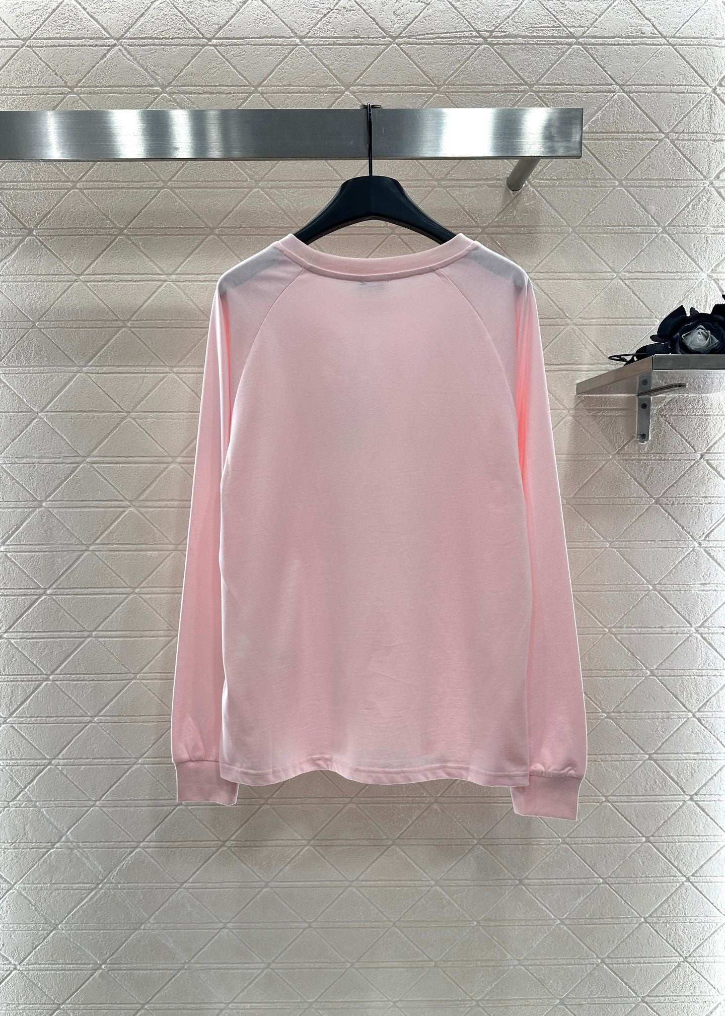 Ce 25 Round neck letter cotton long sleeved shirt