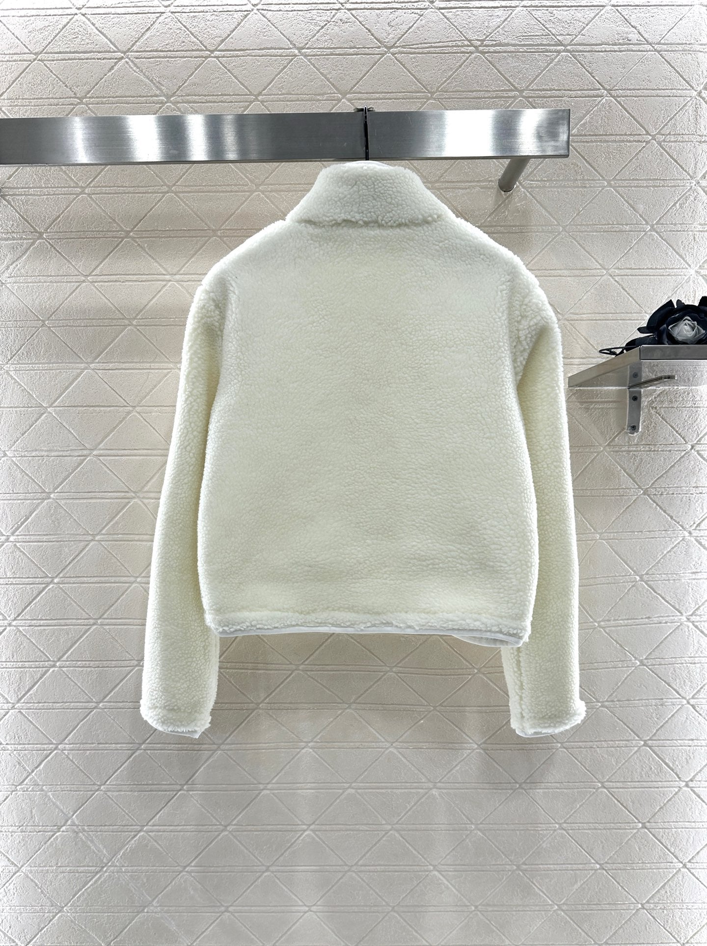 Bur 25 Particle plush zipper jacket