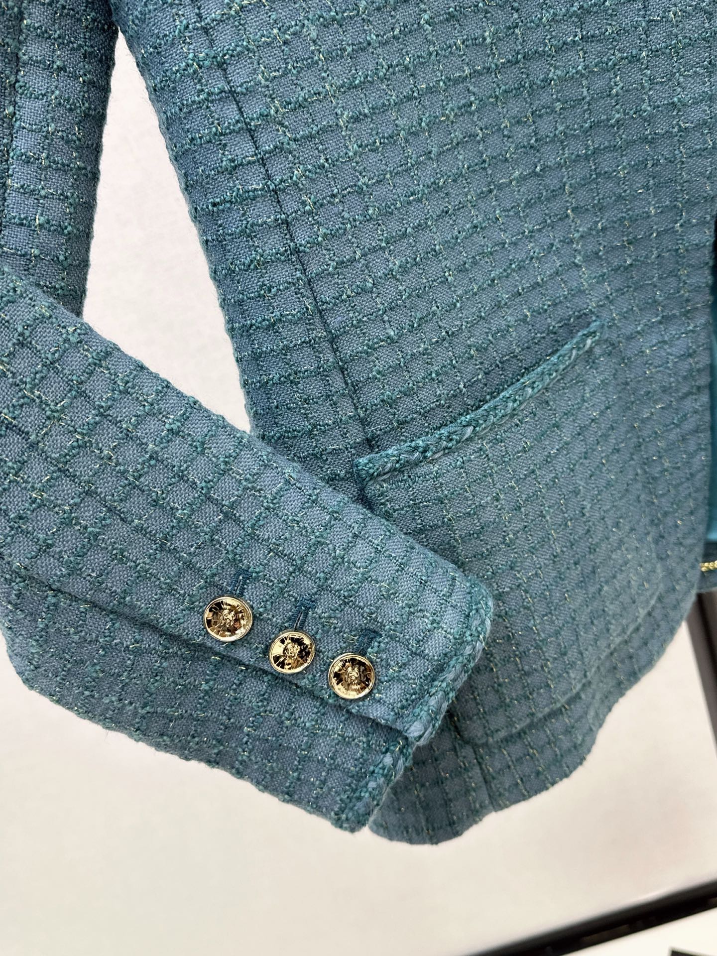 C 25 New plaid tweed weaving set