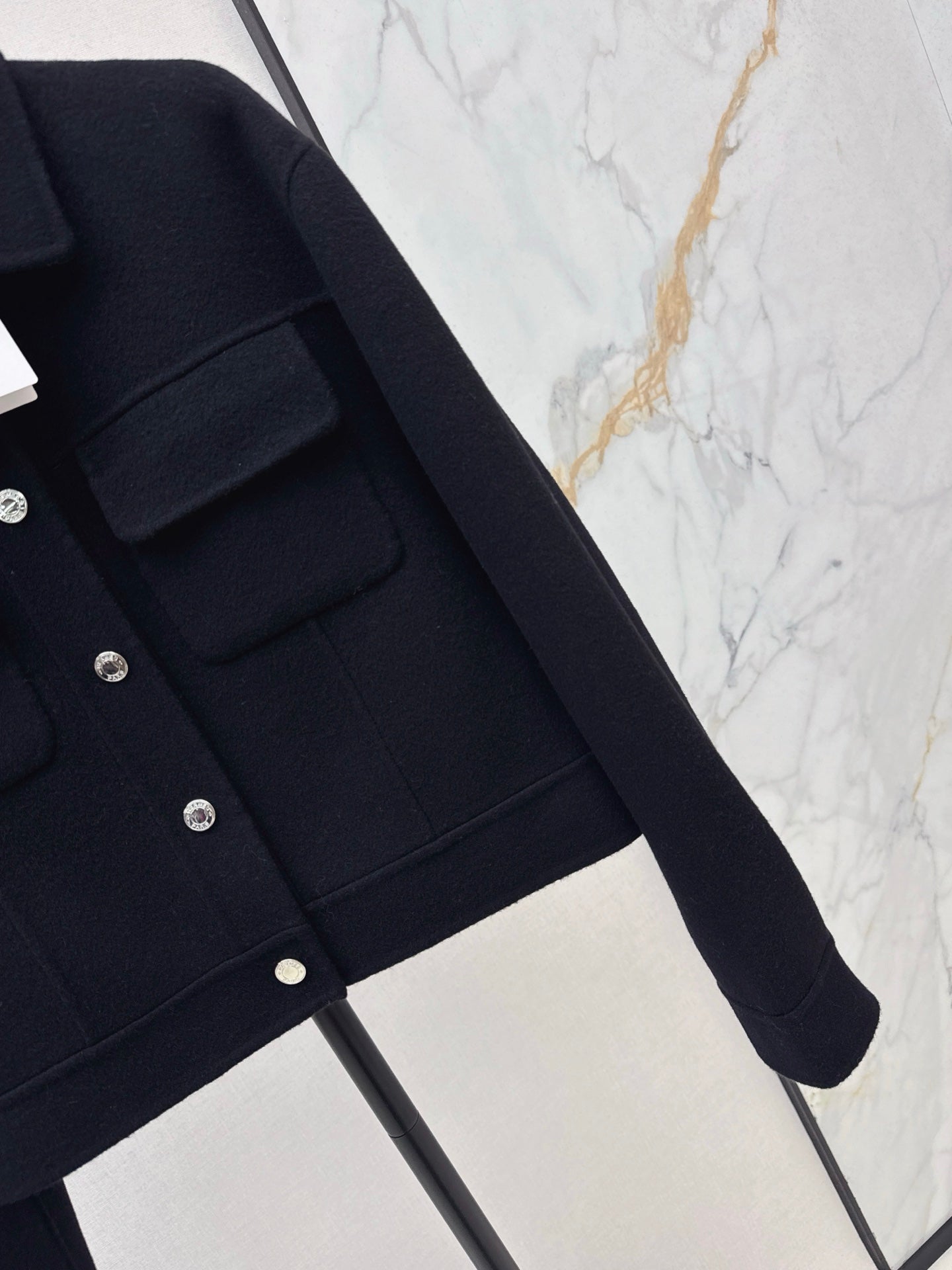 He 25fw New Cashmere Short Jacket