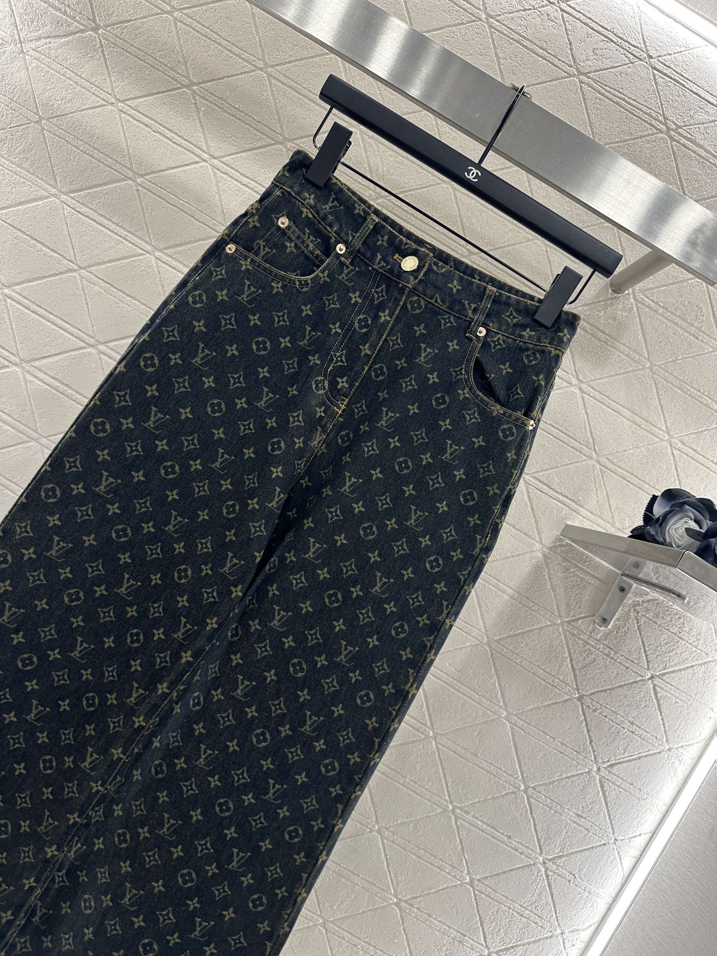 L 25 Denim jacket + trousers set