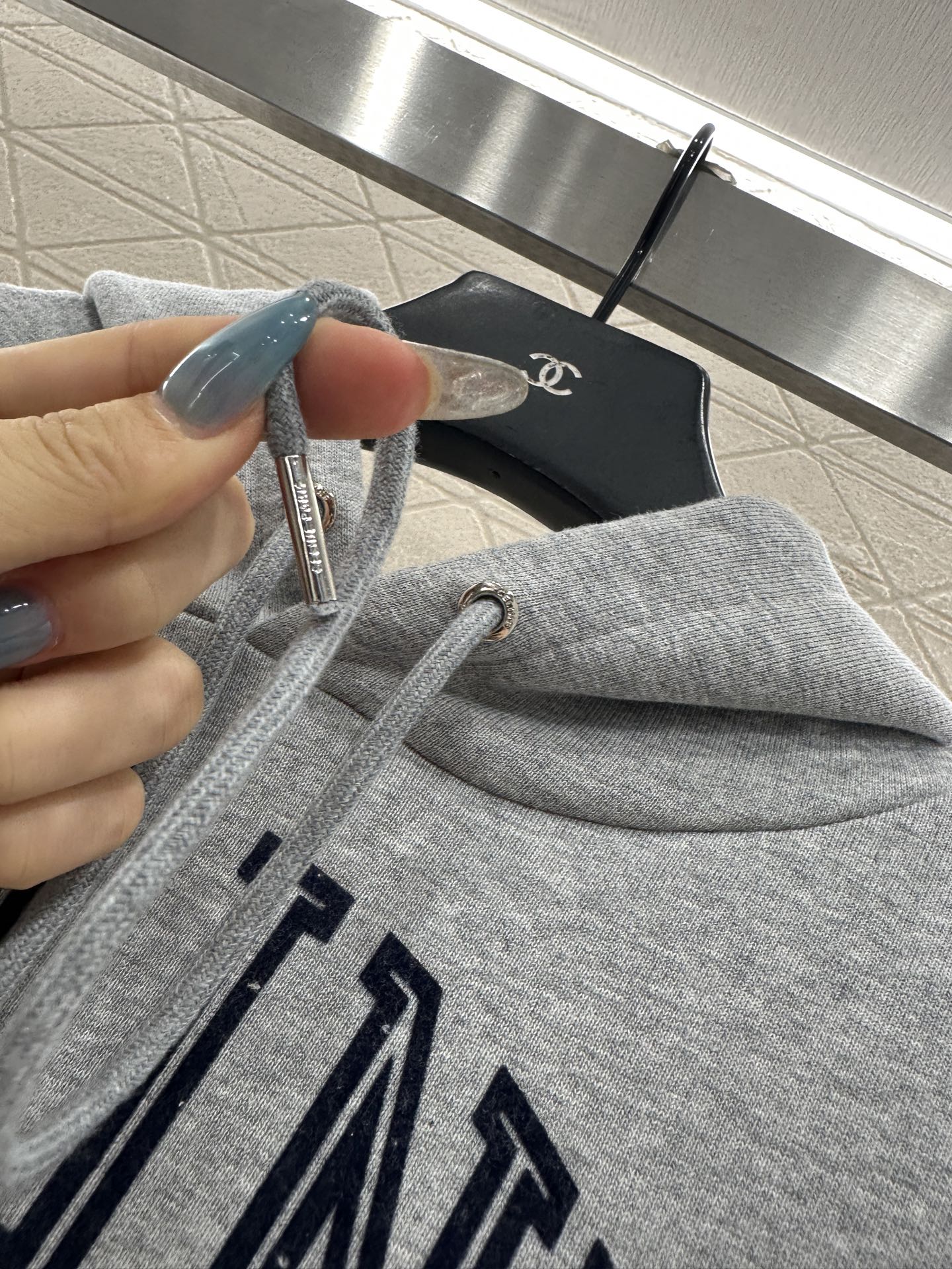 Ce 25 Hooded letter sweatshirt