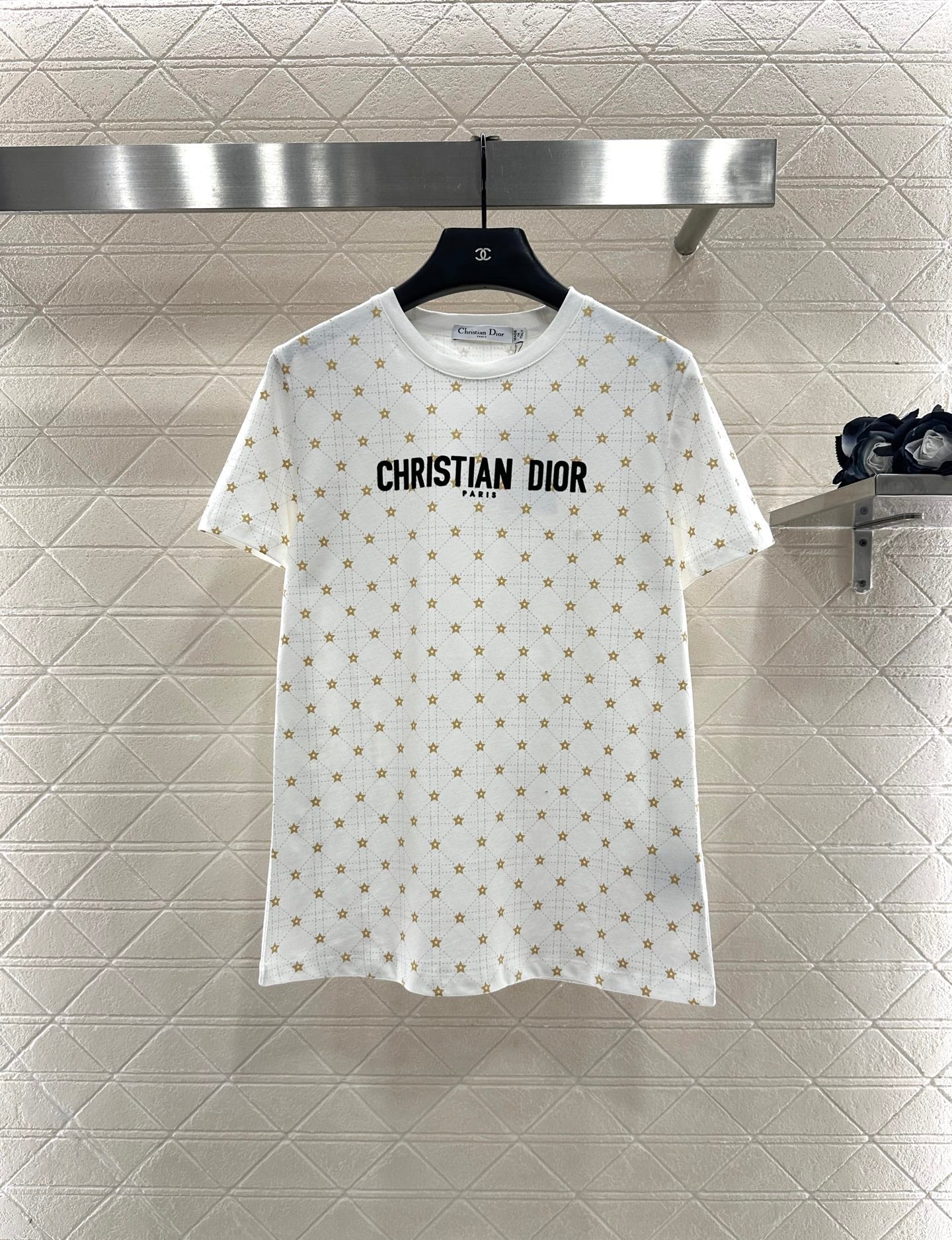 Di 25 Tengge pattern five-pointed star short sleeves