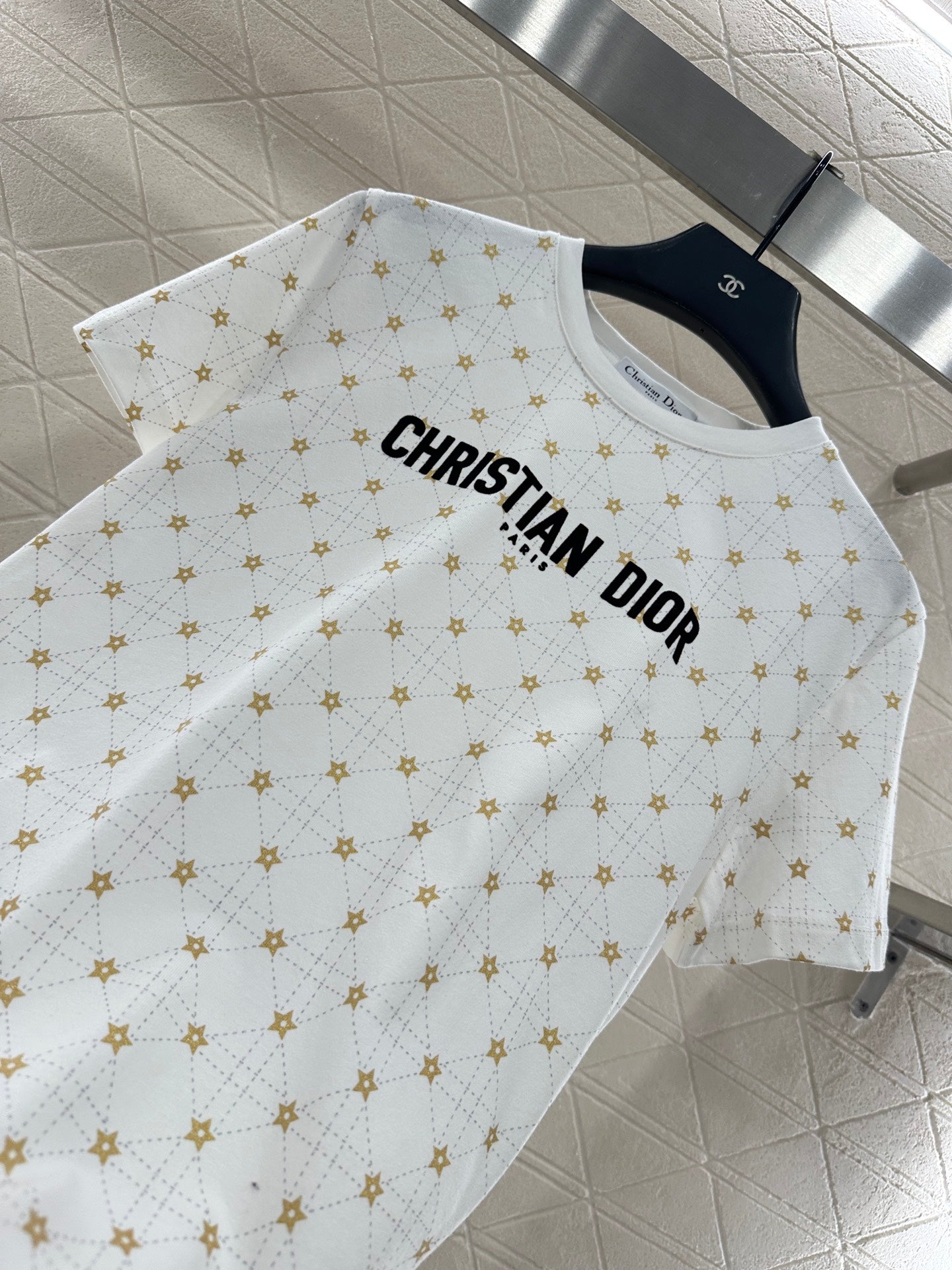 Di 25 Tengge pattern five-pointed star short sleeves