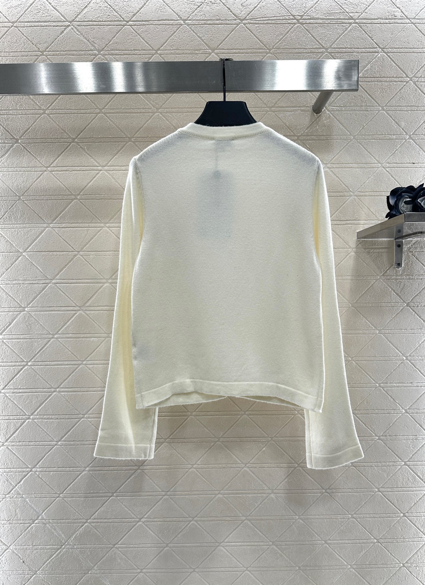 C 25 Beaded Knit Cashmere Cardigan