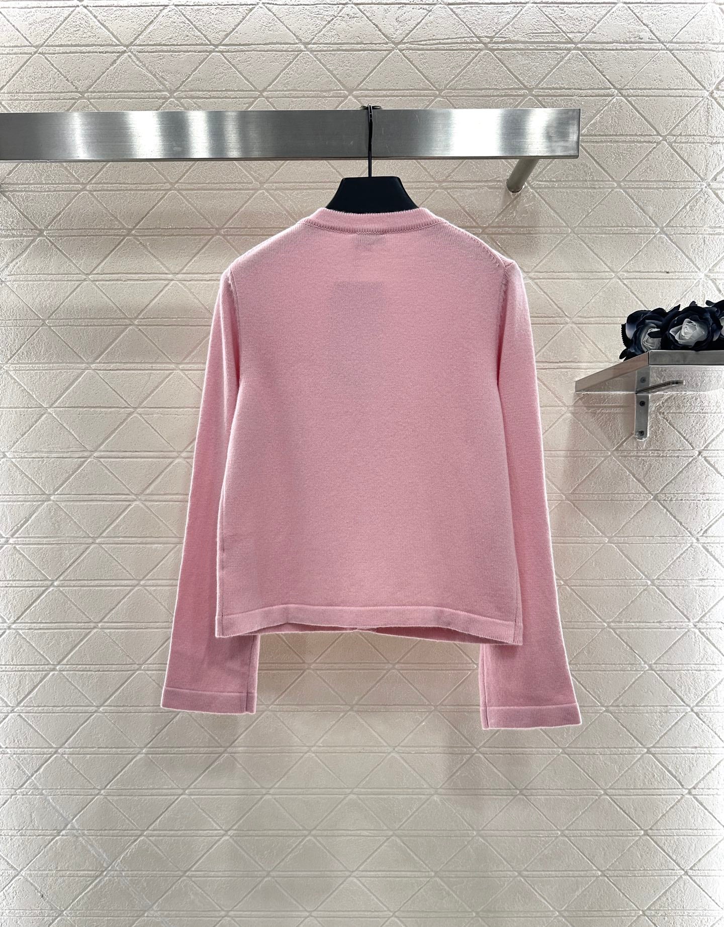 C 25 Beaded Knit Cashmere Cardigan